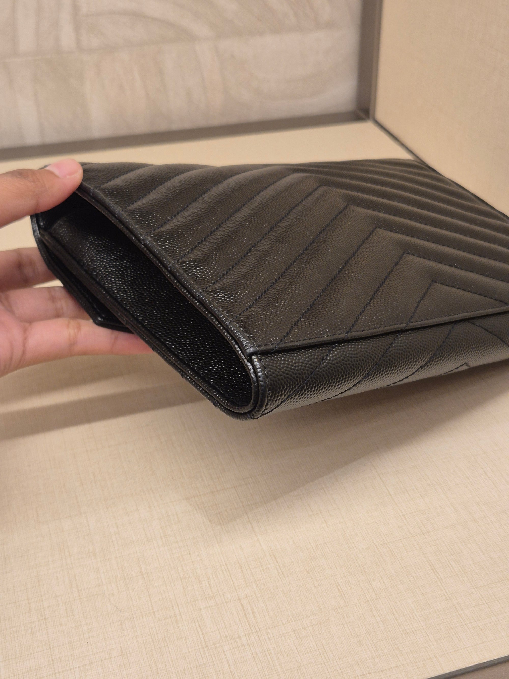 Saint Laurent Envelope Clutch