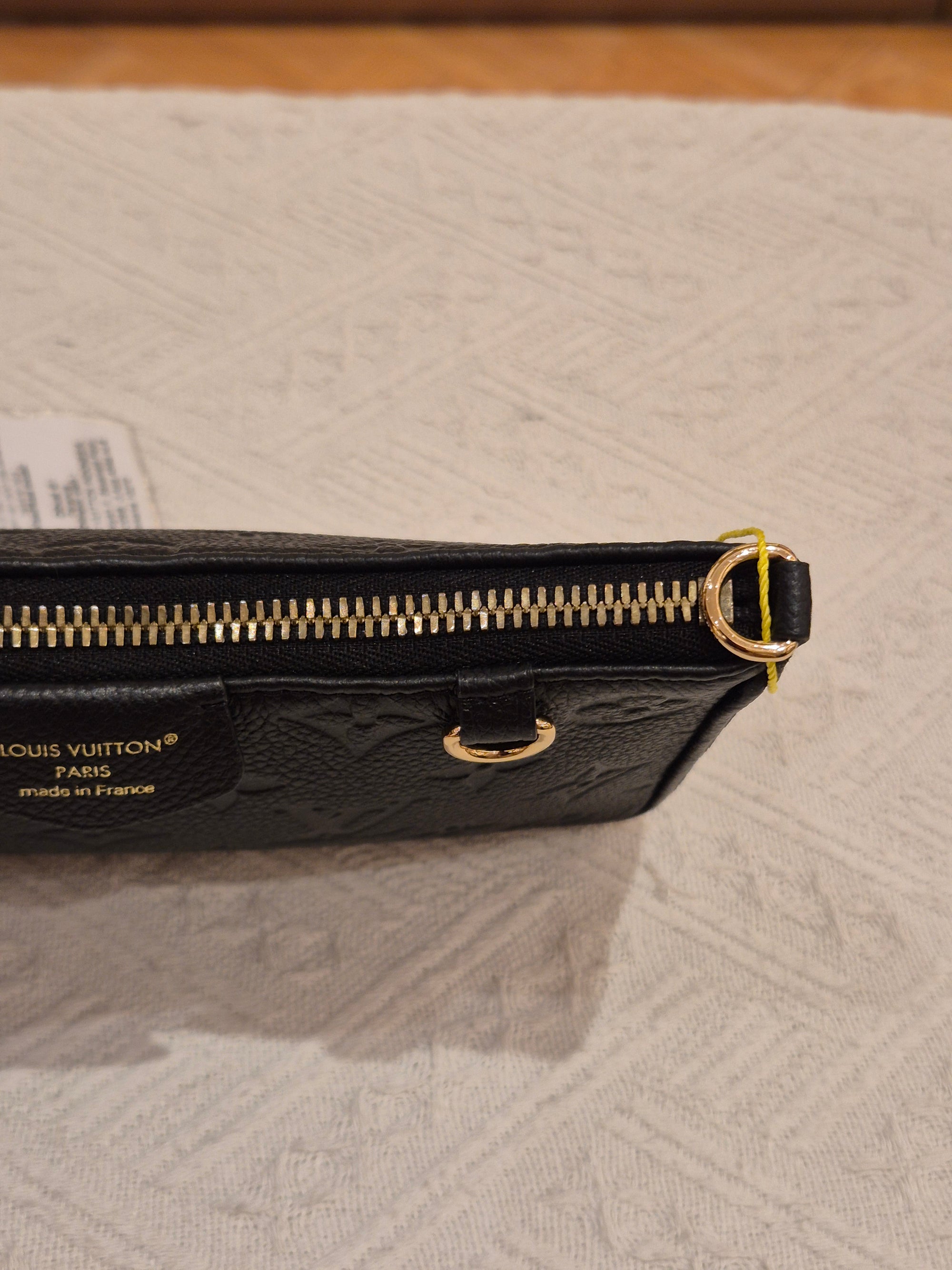 Louis Vuitton Easy Poch on Strap Emp Black