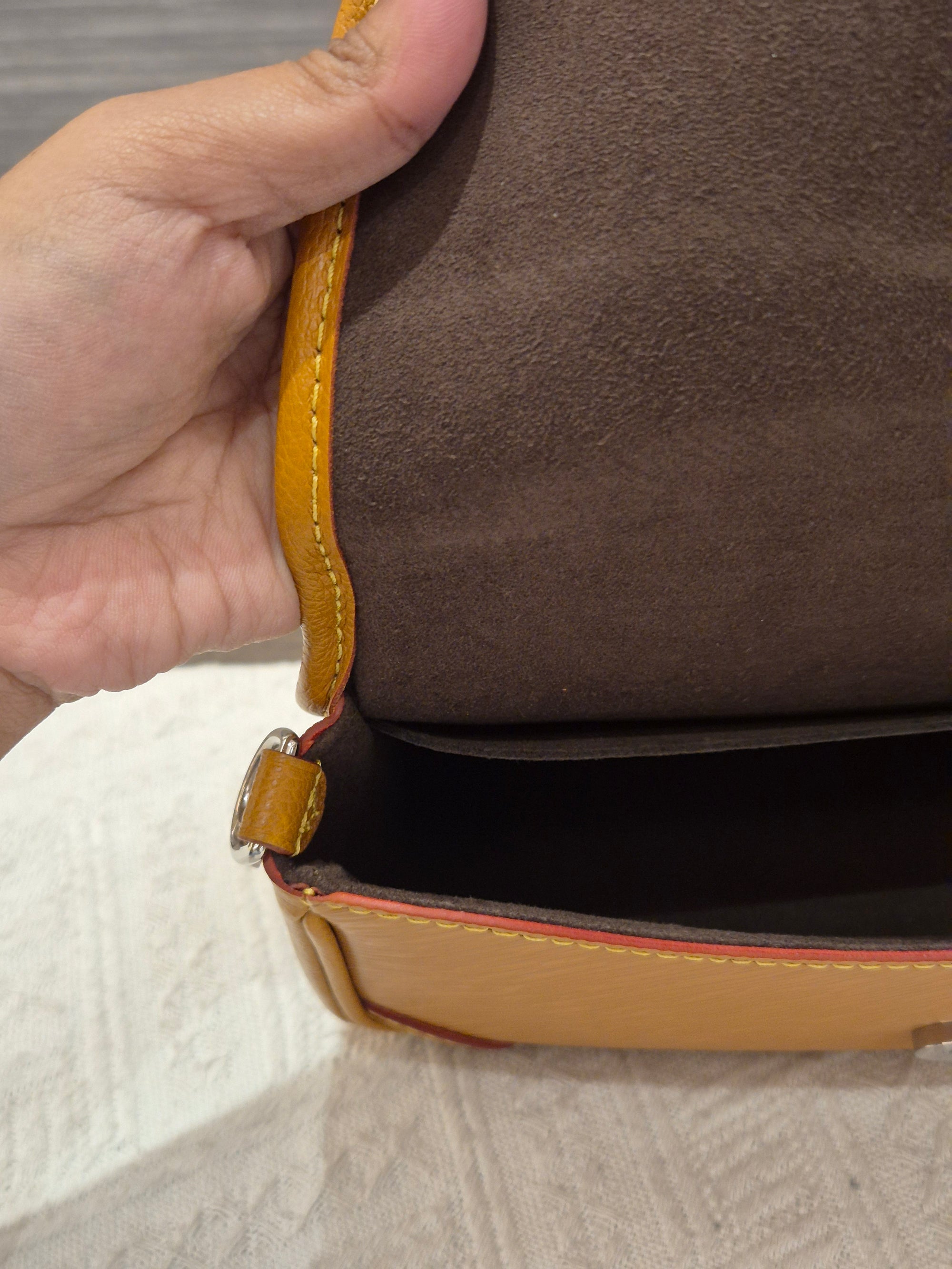 Louis Vuitton Buci Epi Gold