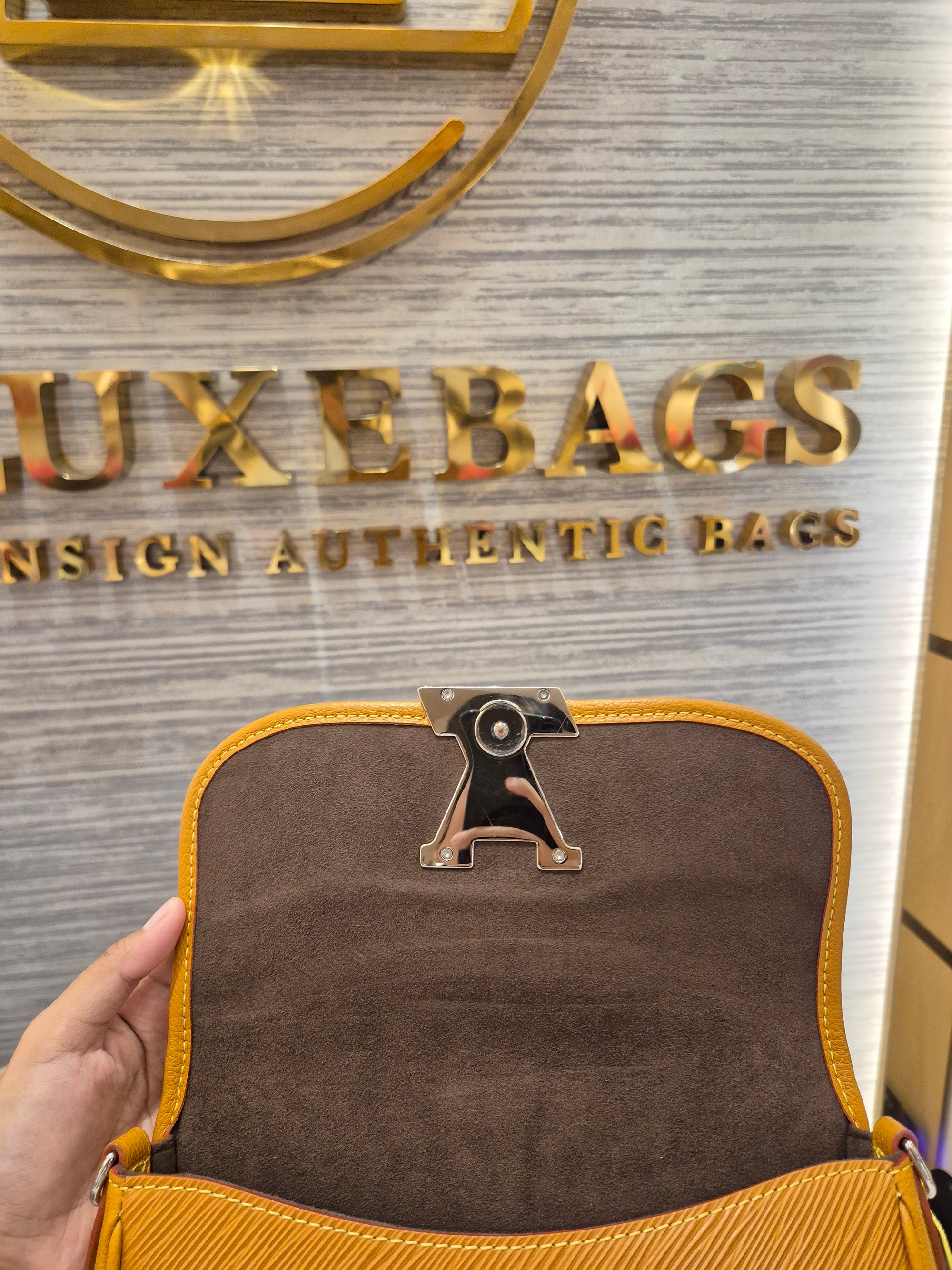 Louis Vuitton Buci Epi Gold