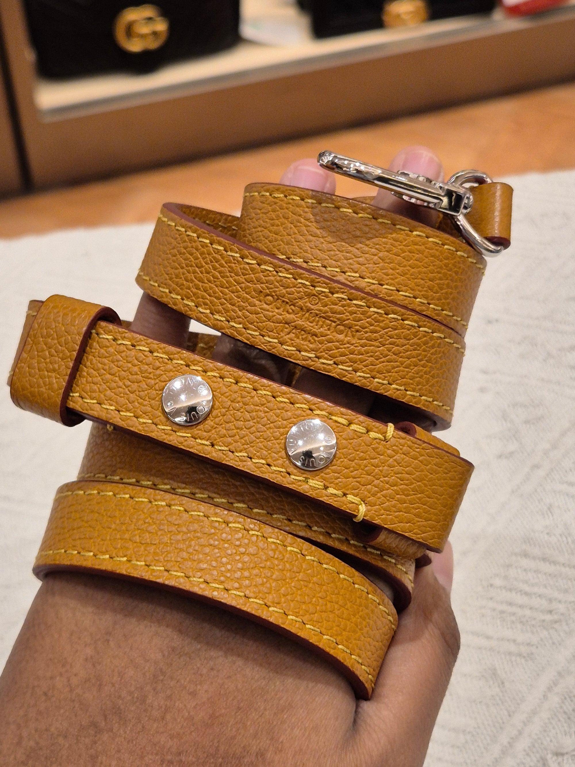 Louis Vuitton Buci Epi Gold