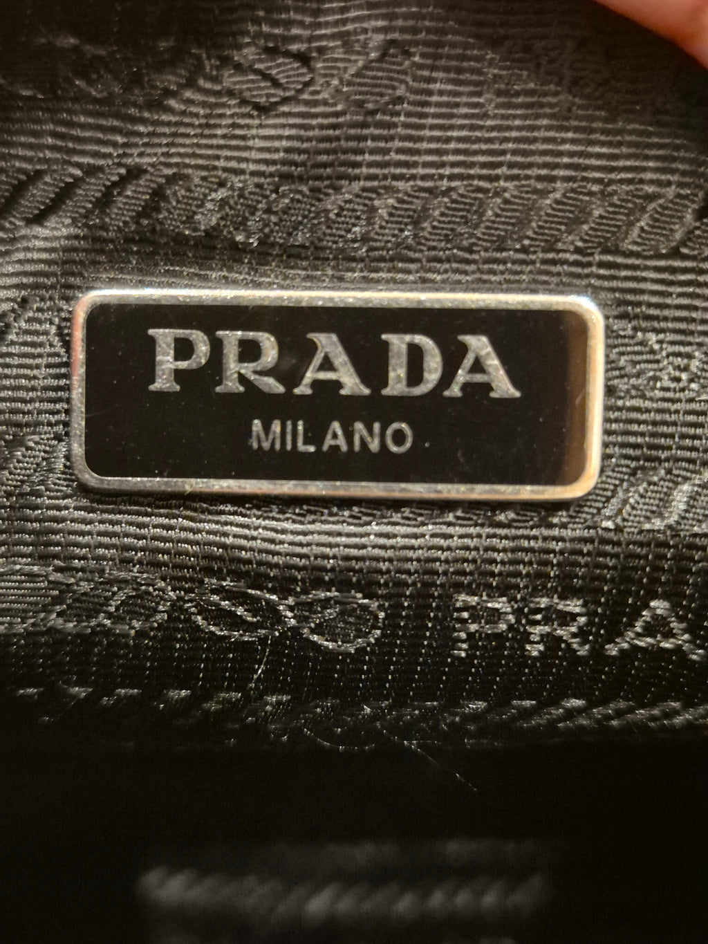Prada Multi Pochette Re-Edition Nylon Black