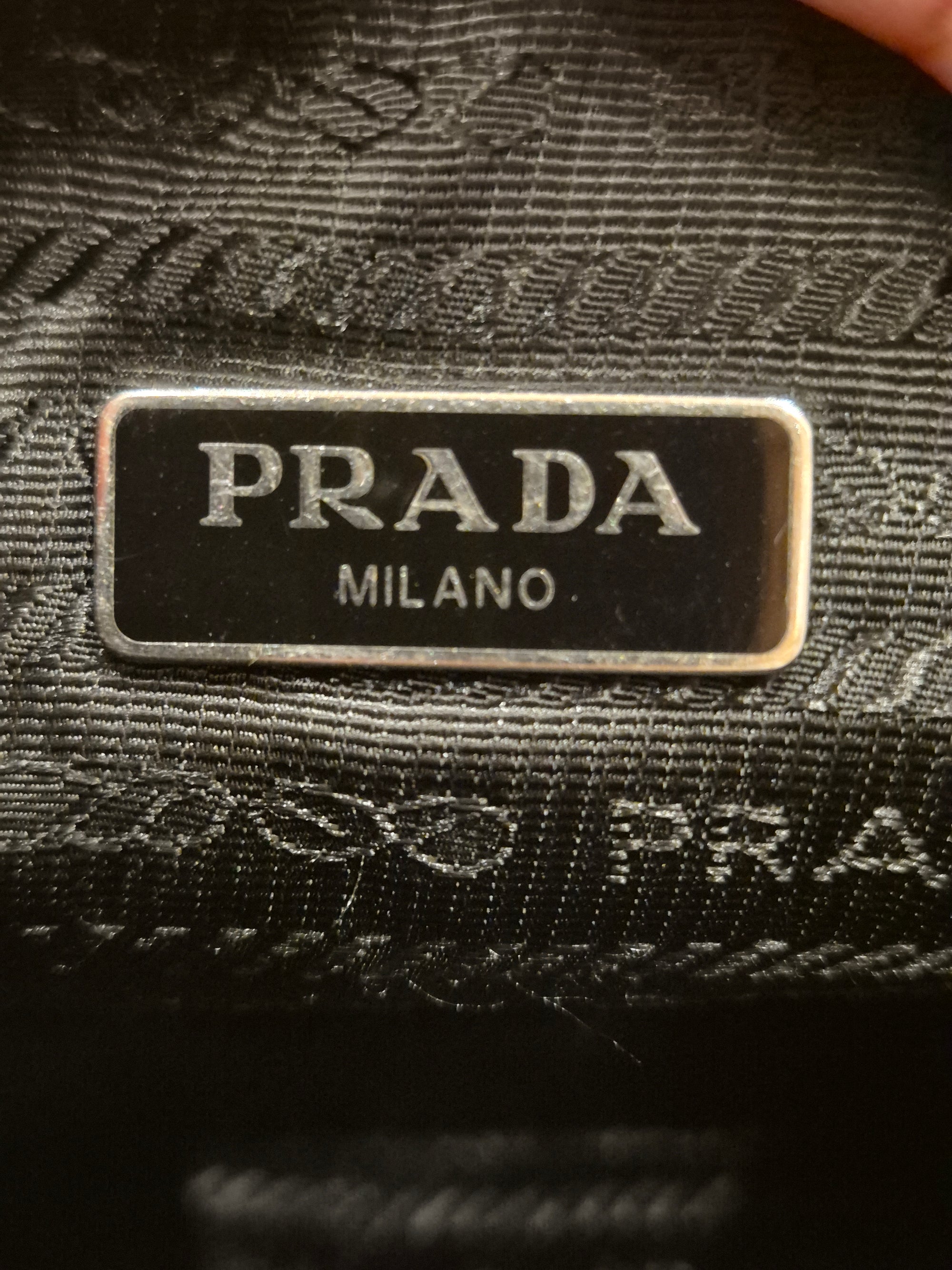 Prada Multi Pochette Re-Edition Nylon Black