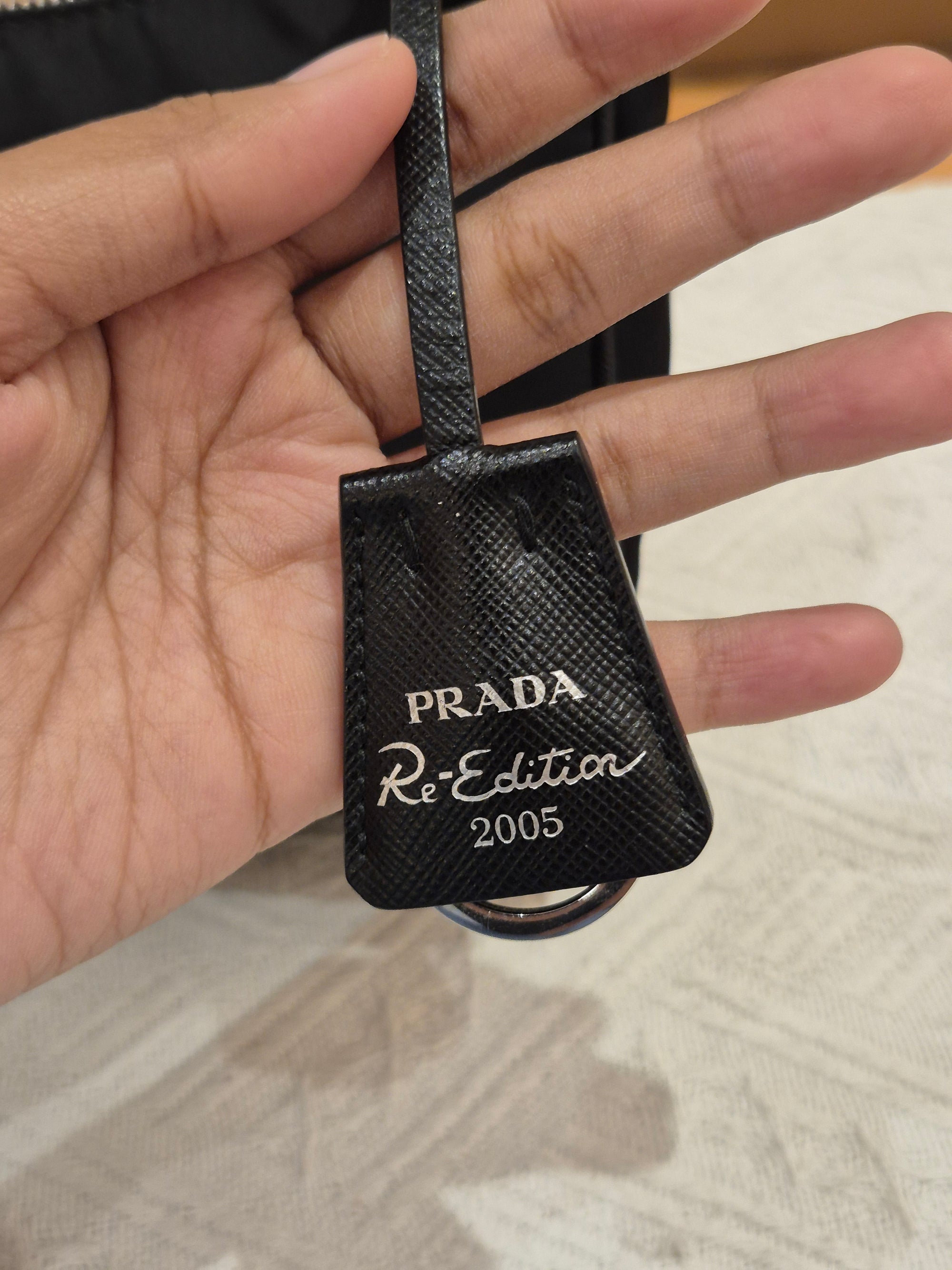 Prada Multi Pochette Re-Edition Nylon Black