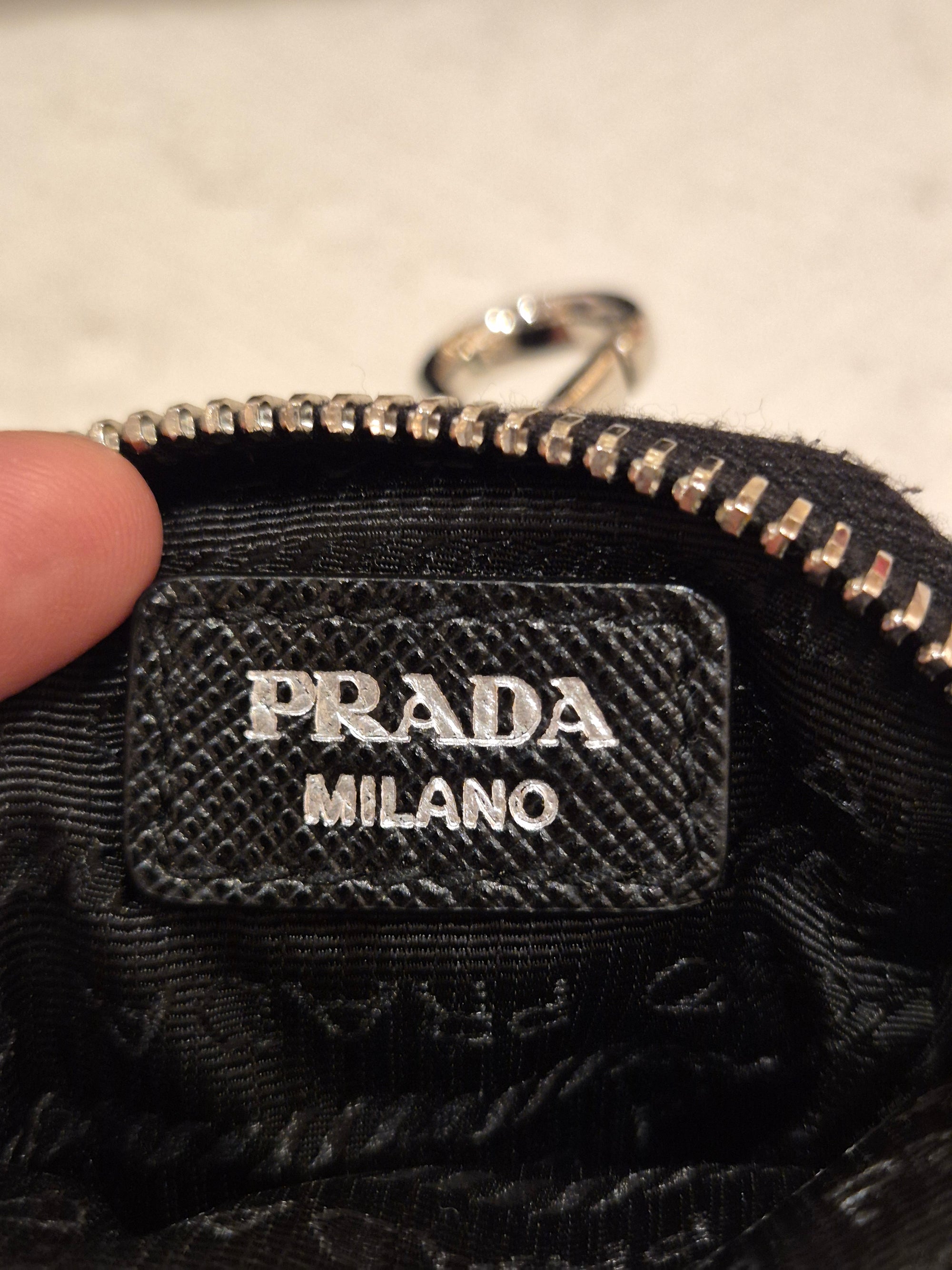 Prada Multi Pochette Re-Edition Nylon Black