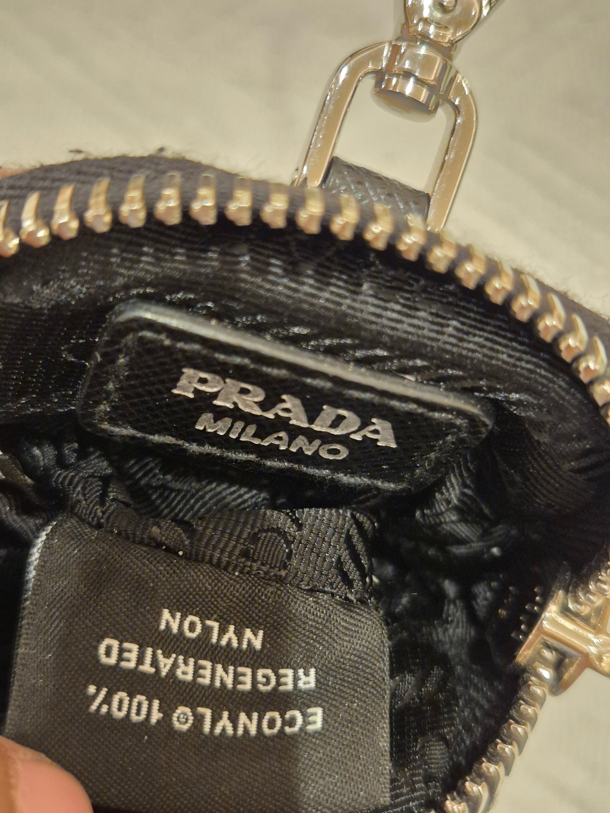 Prada Multi Pochette Re-Edition Nylon Black