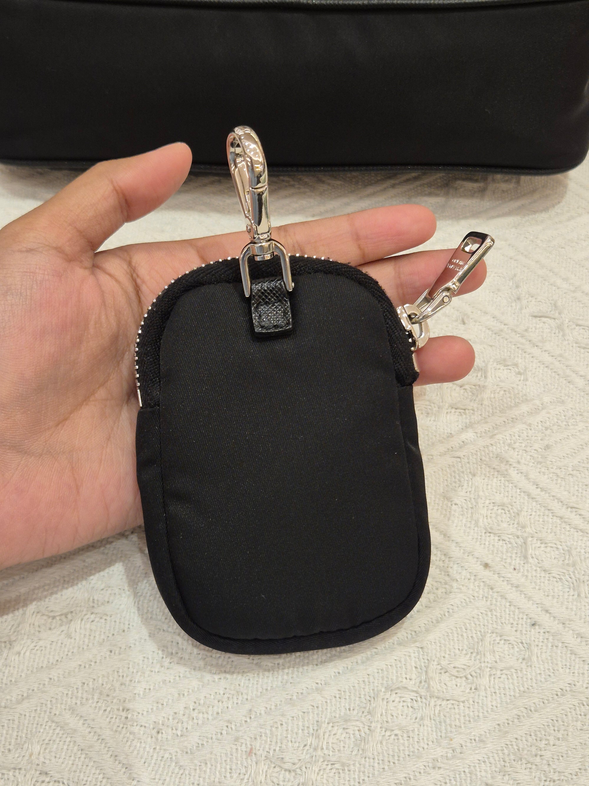 Prada Multi Pochette Re-Edition Nylon Black