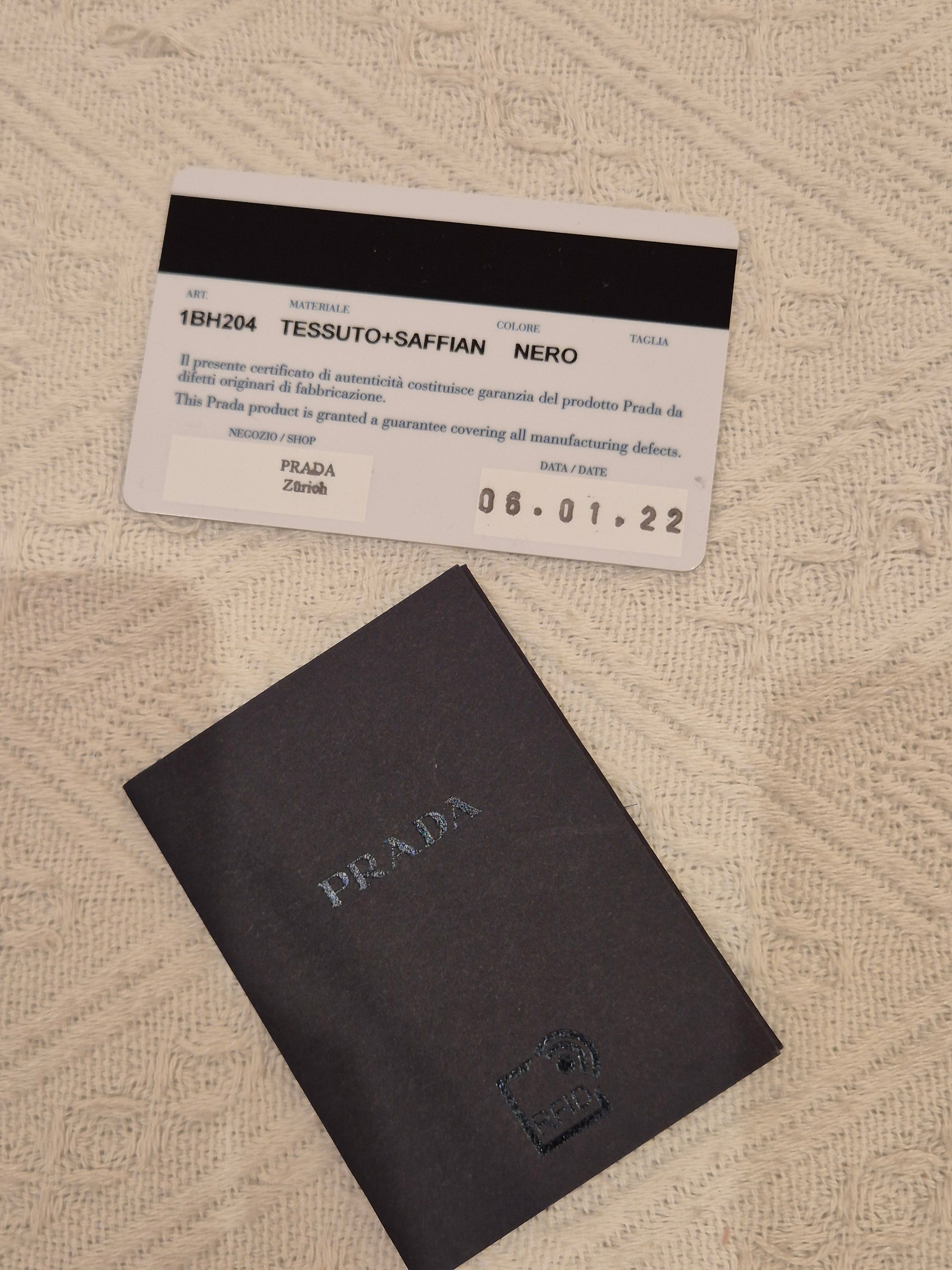 Prada Multi Pochette Re-Edition Nylon Black