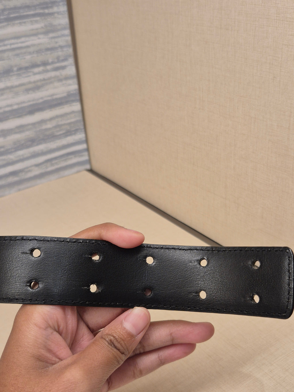 Moschino Belt Font Black Ghw