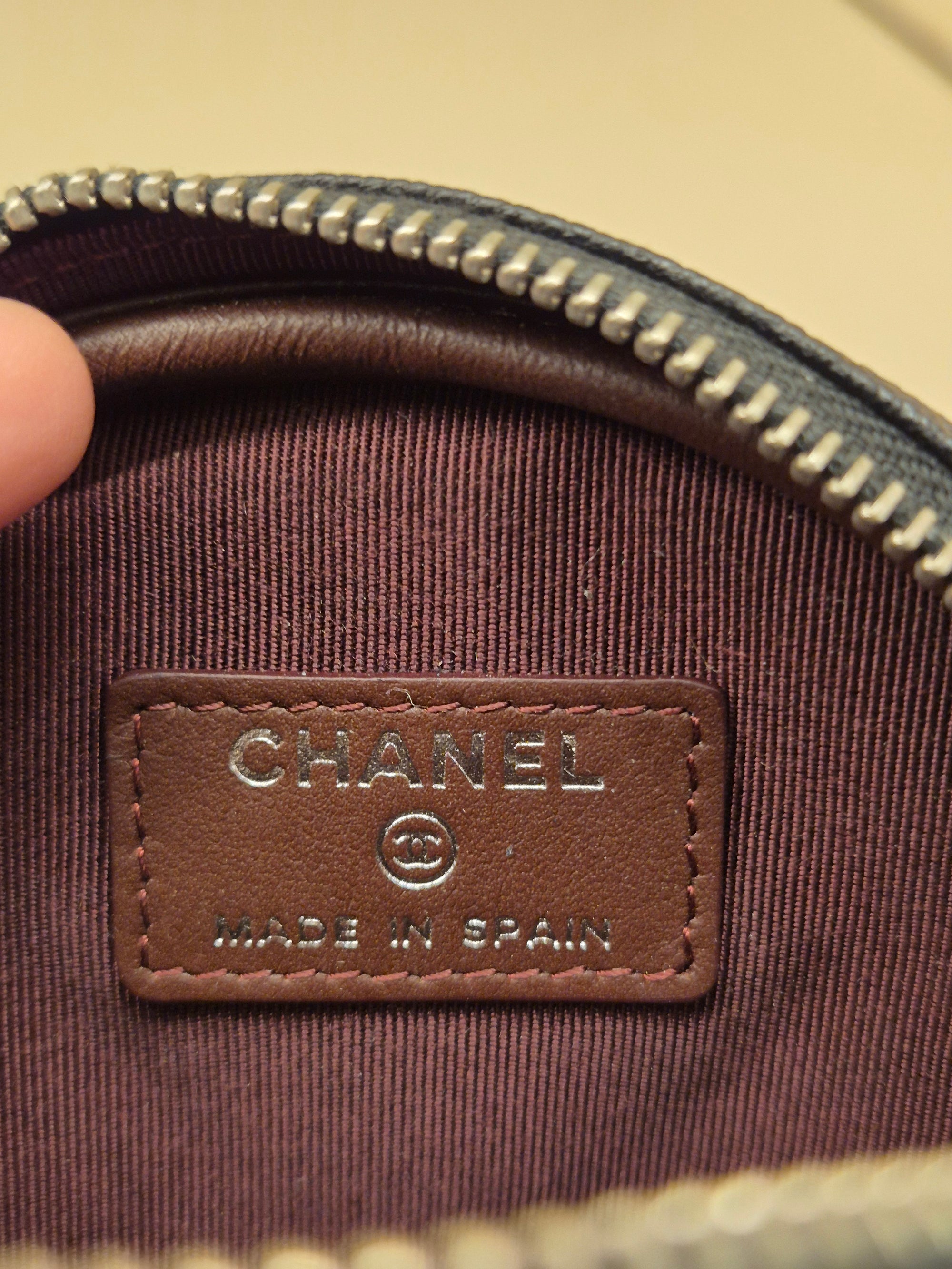Chanel Coin Case Round