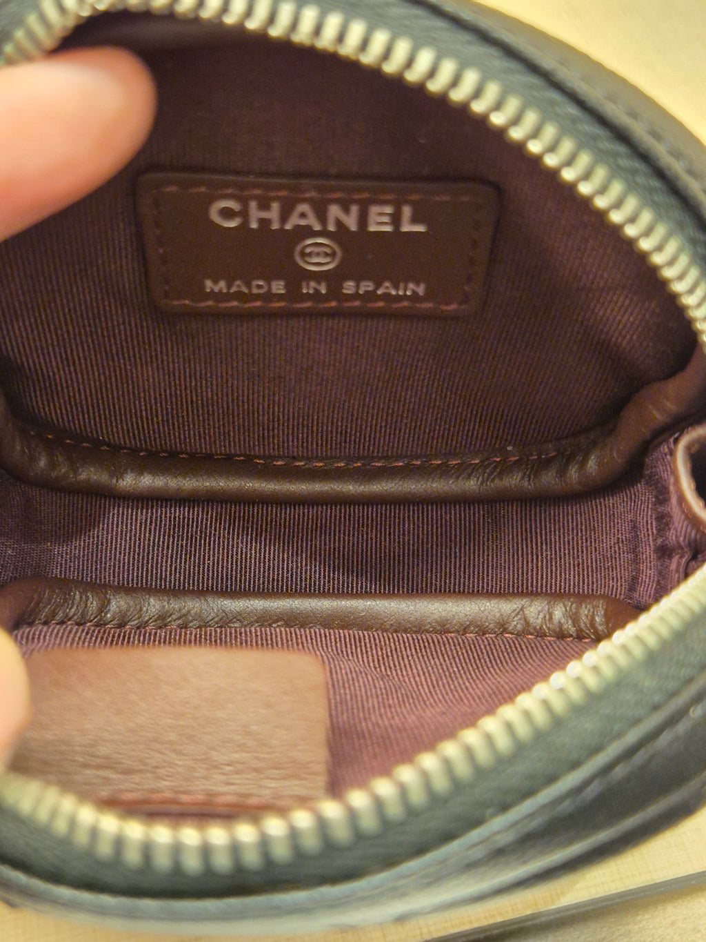 Chanel Coin Case Round