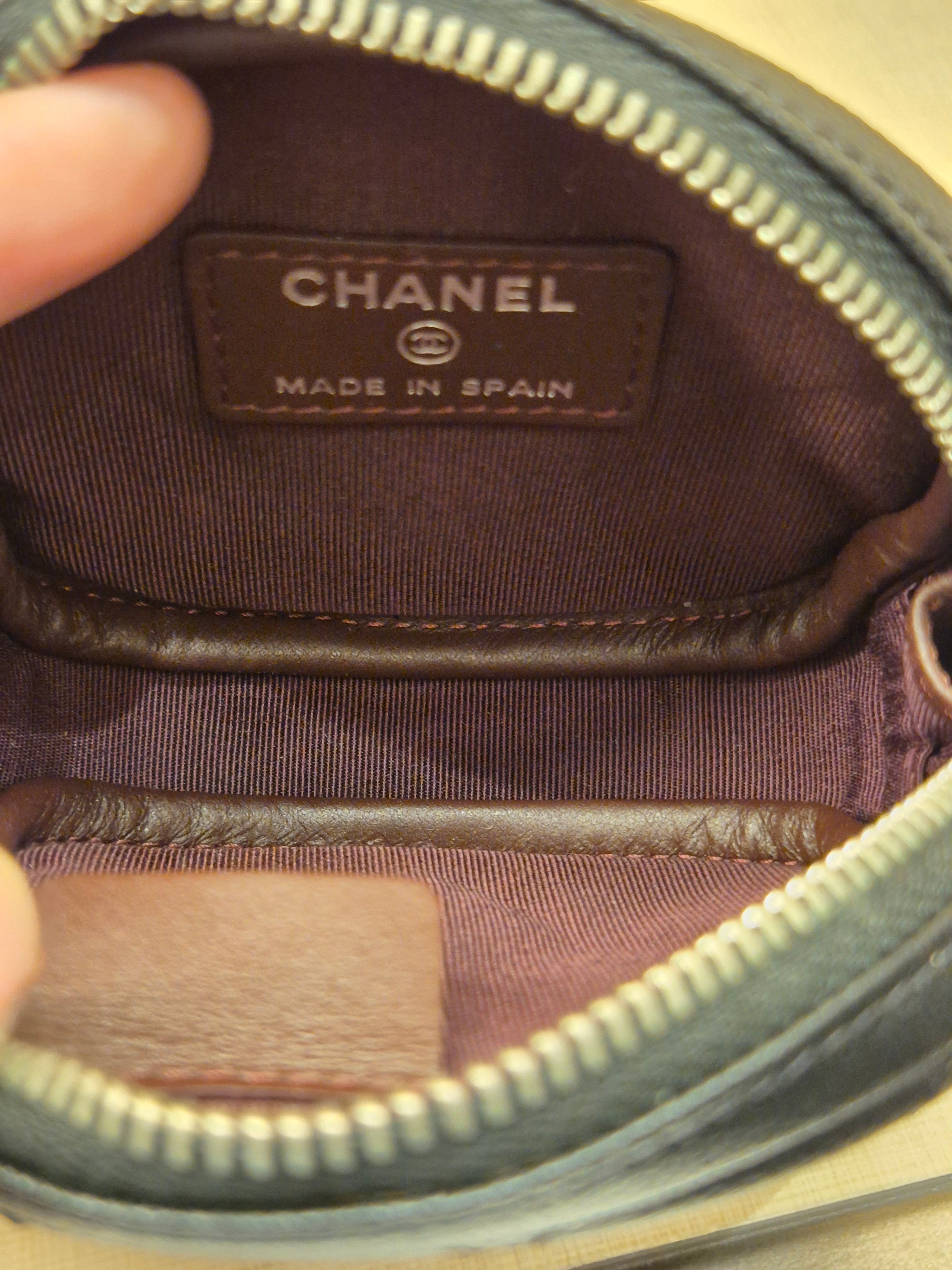Chanel Coin Case Round