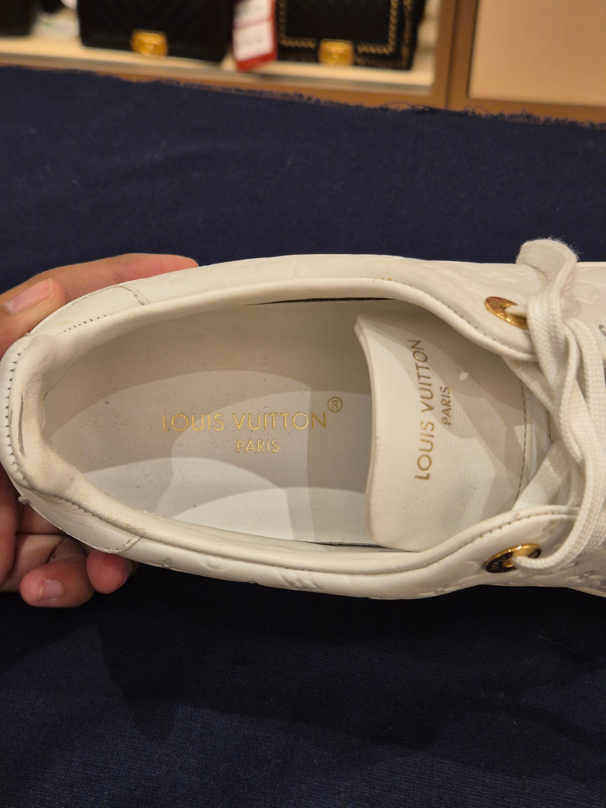 Louis Vuitton Sneakers Monogram White