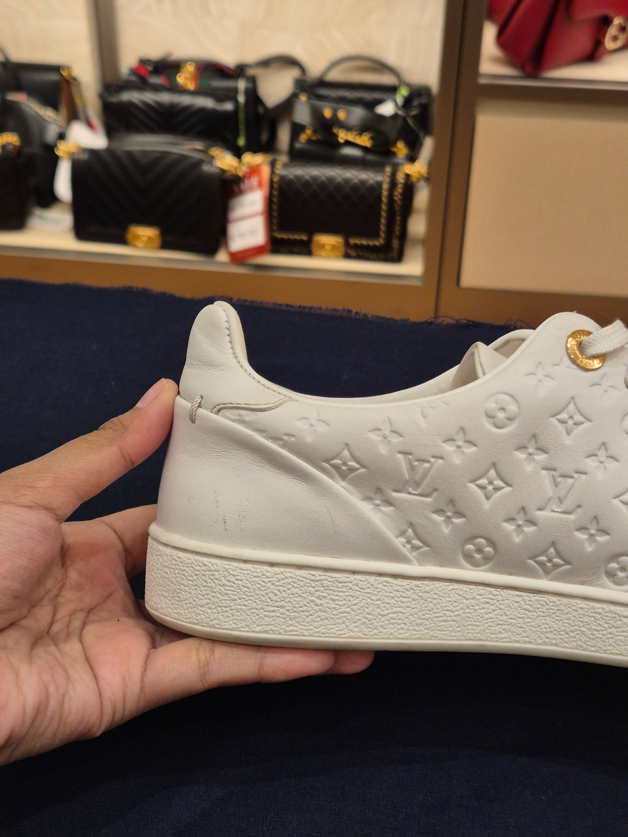Louis Vuitton Sneakers Monogram White