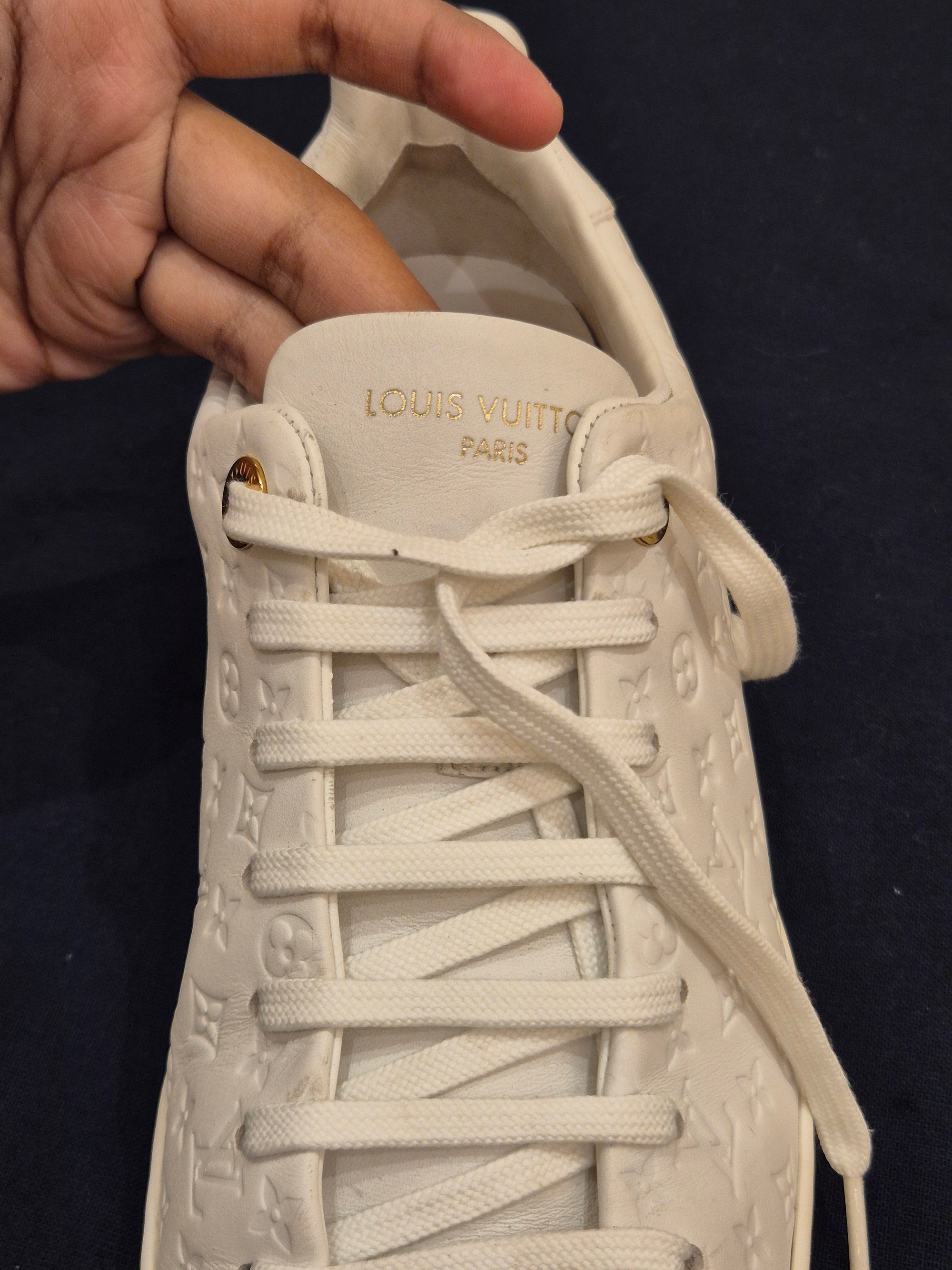 Louis Vuitton Sneakers Monogram White