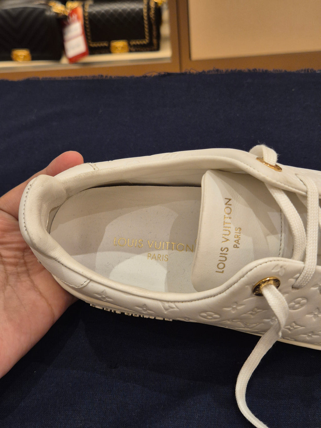 Louis Vuitton Sneakers Monogram White