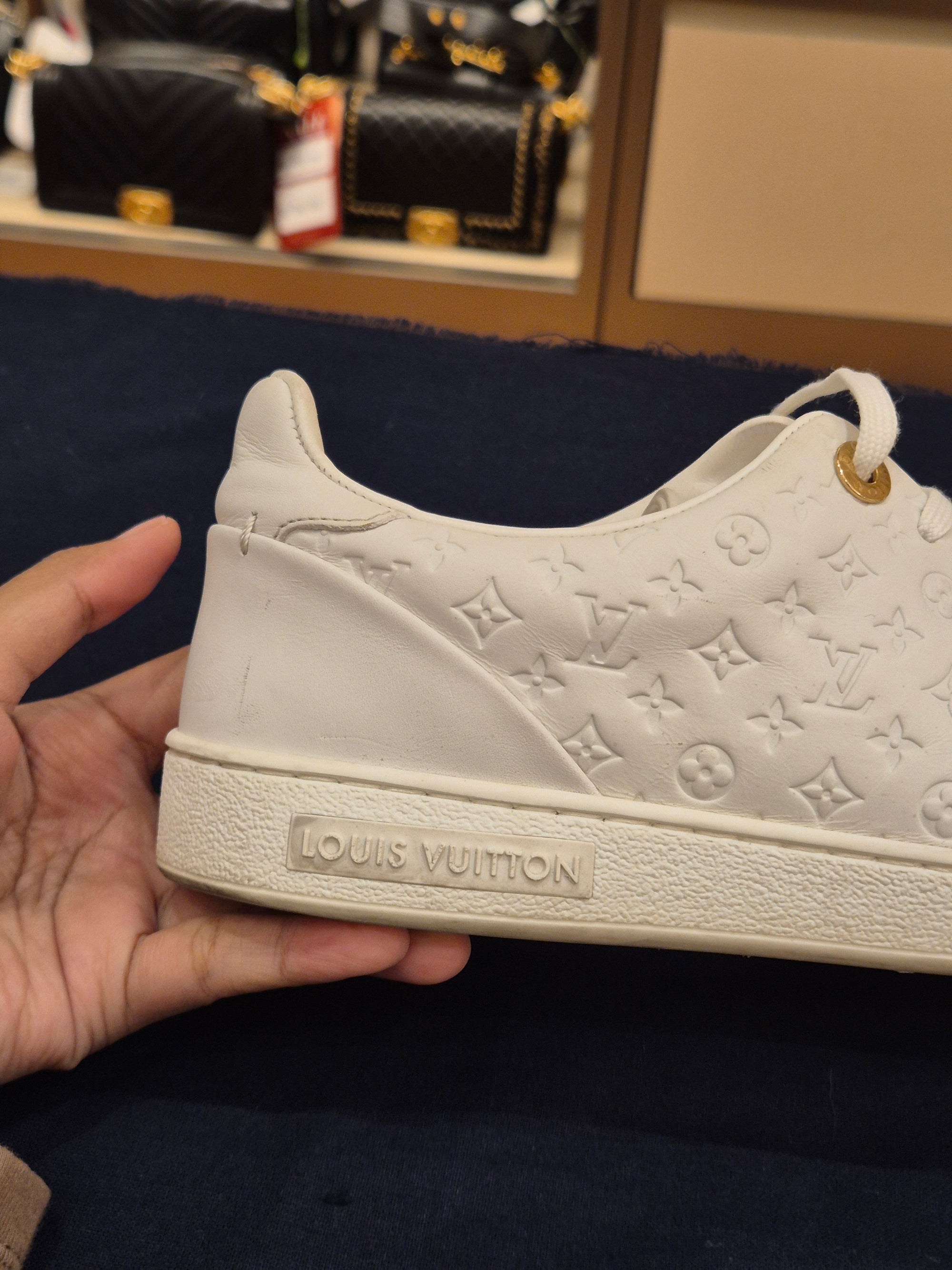 Louis Vuitton Sneakers Monogram White