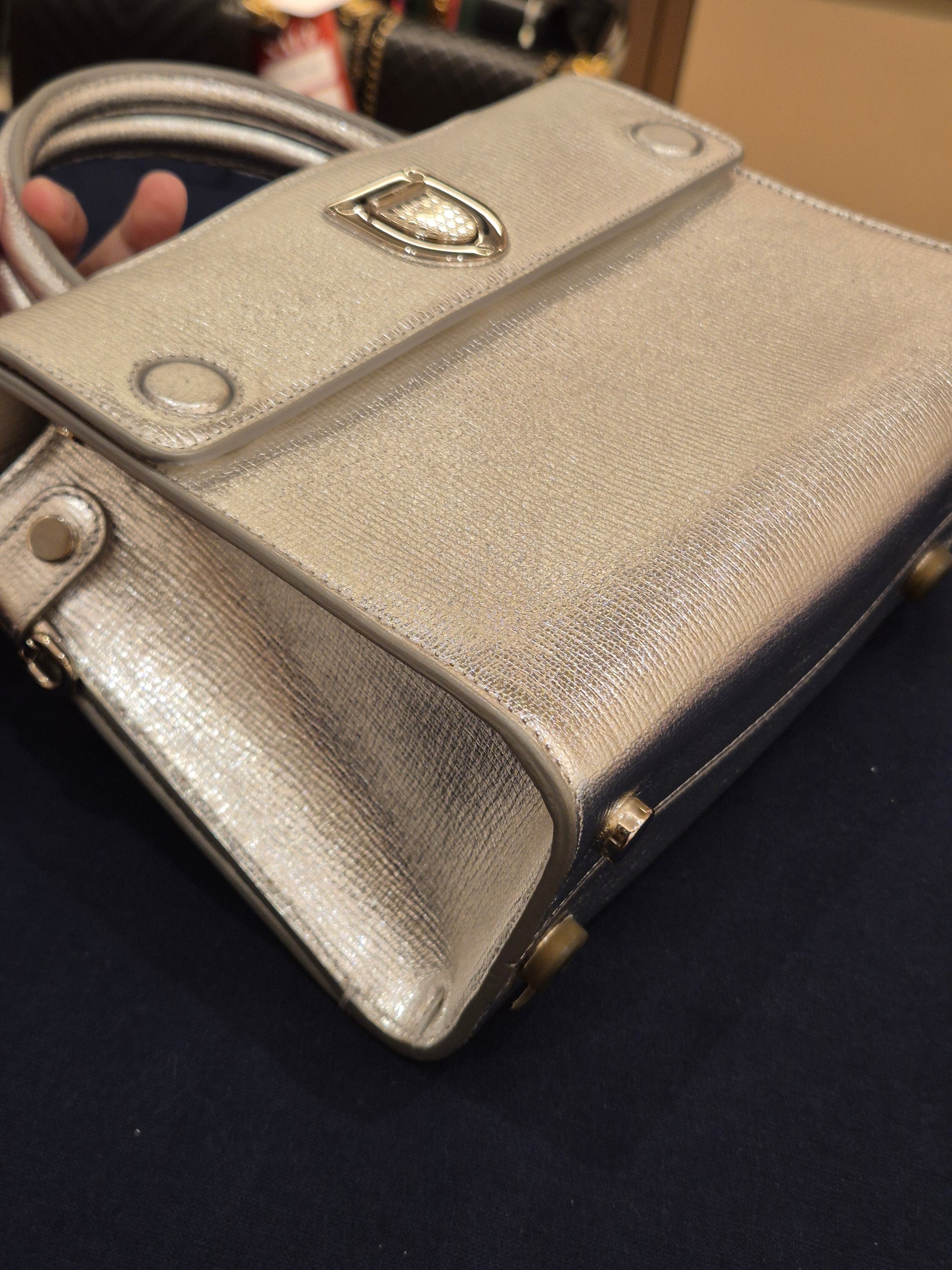 Diorever Mini Top Handle SIlver