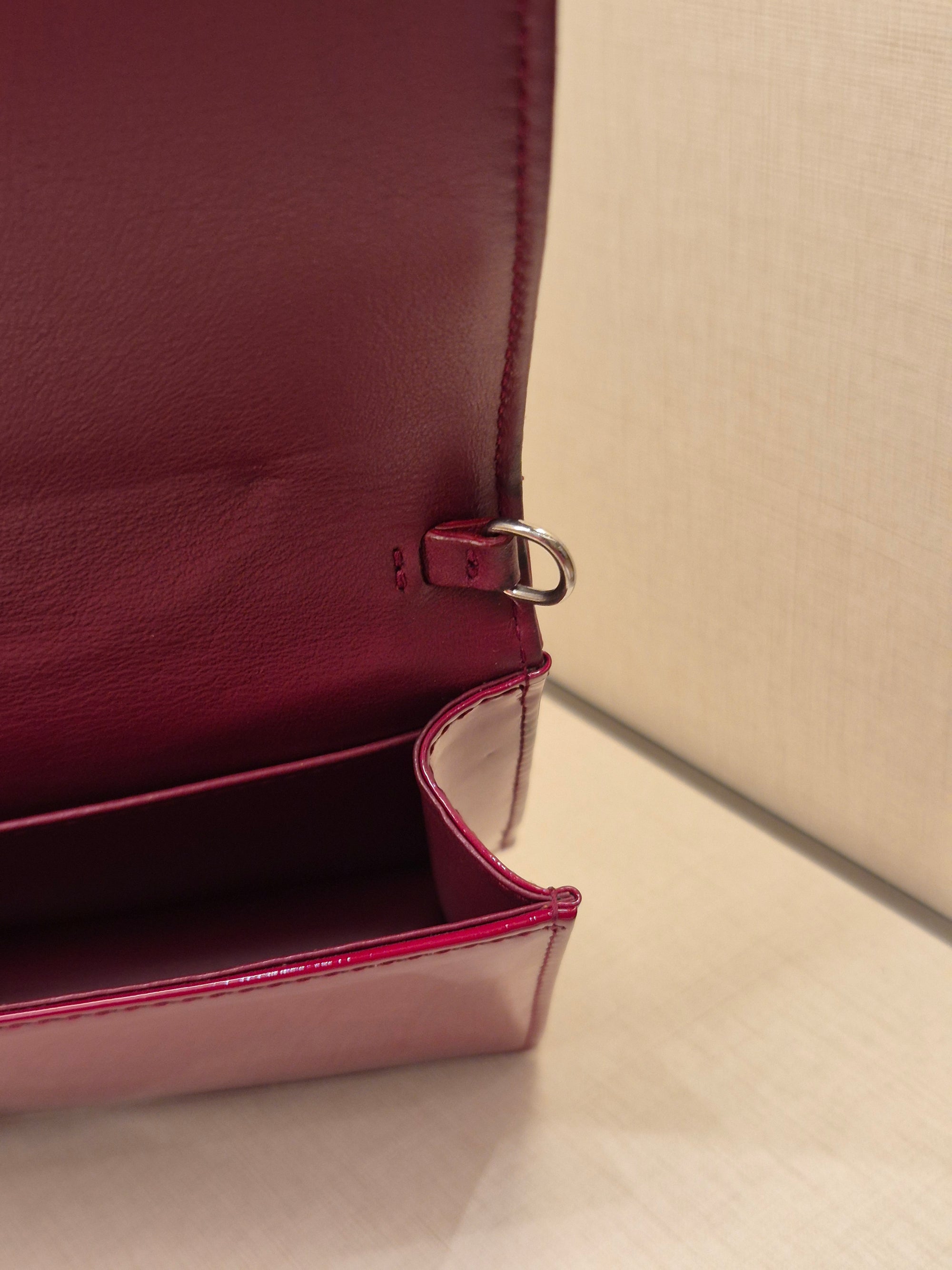 Dior Cannage Woc Red Patent