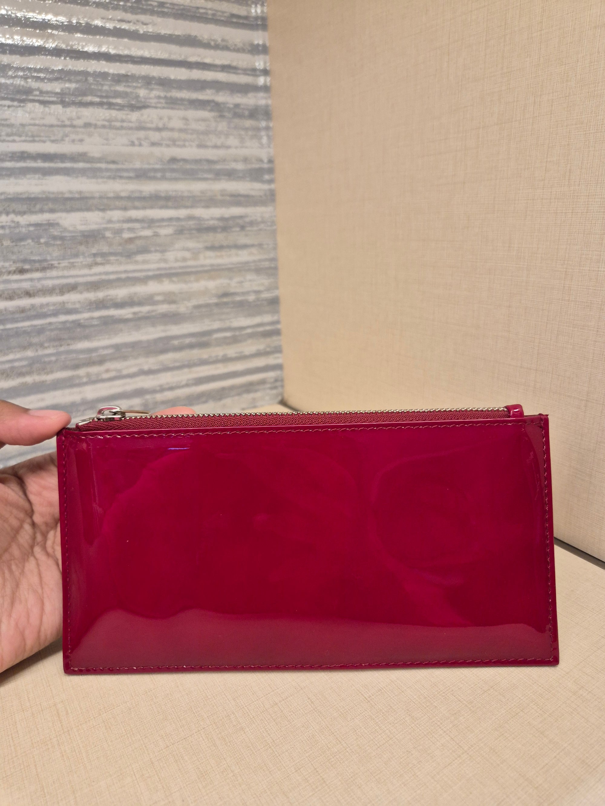 Dior Cannage Woc Red Patent