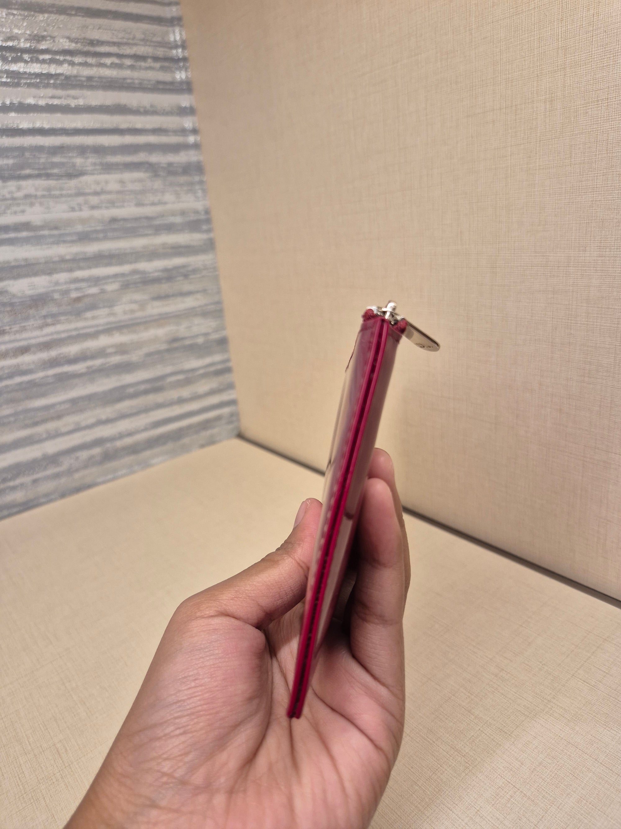 Dior Cannage Woc Red Patent