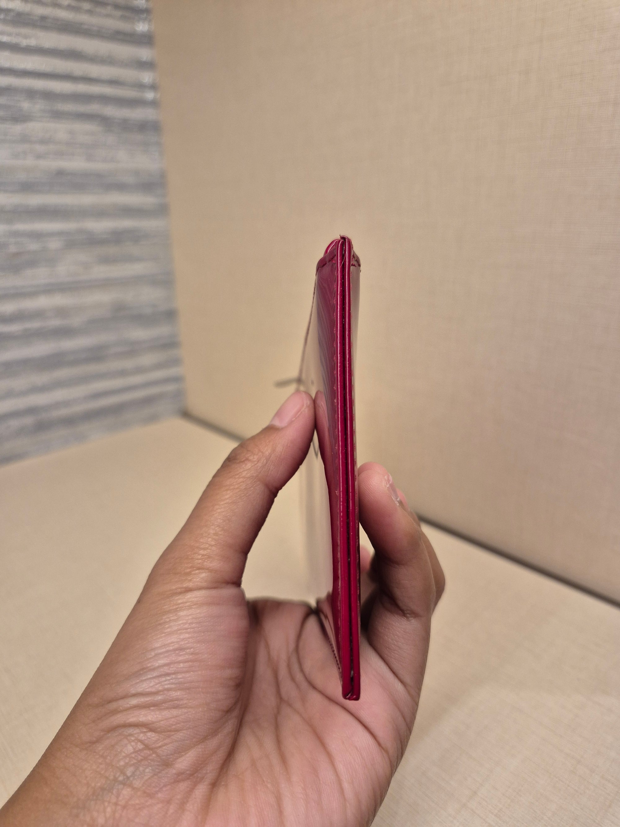 Dior Cannage Woc Red Patent