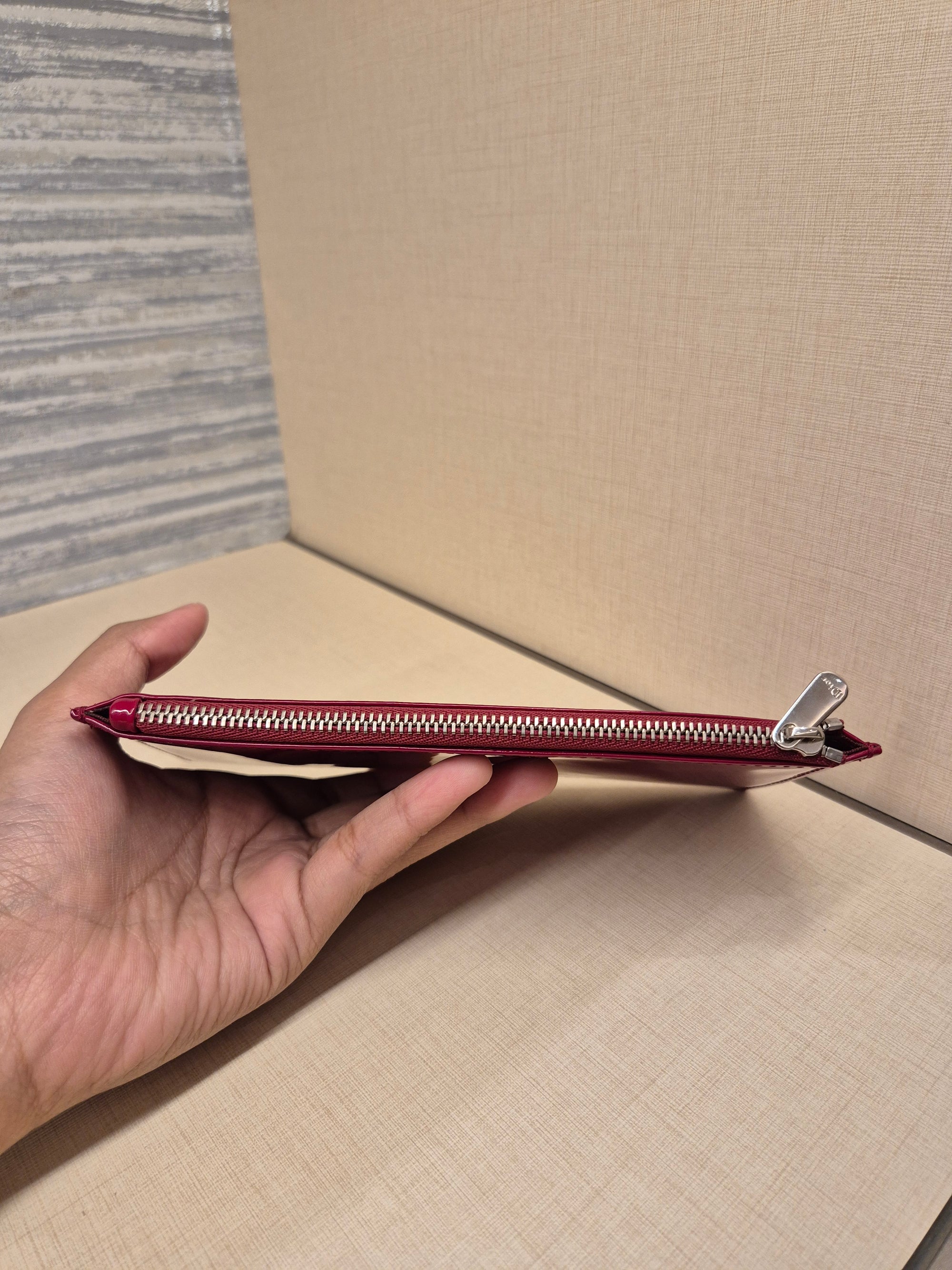 Dior Cannage Woc Red Patent