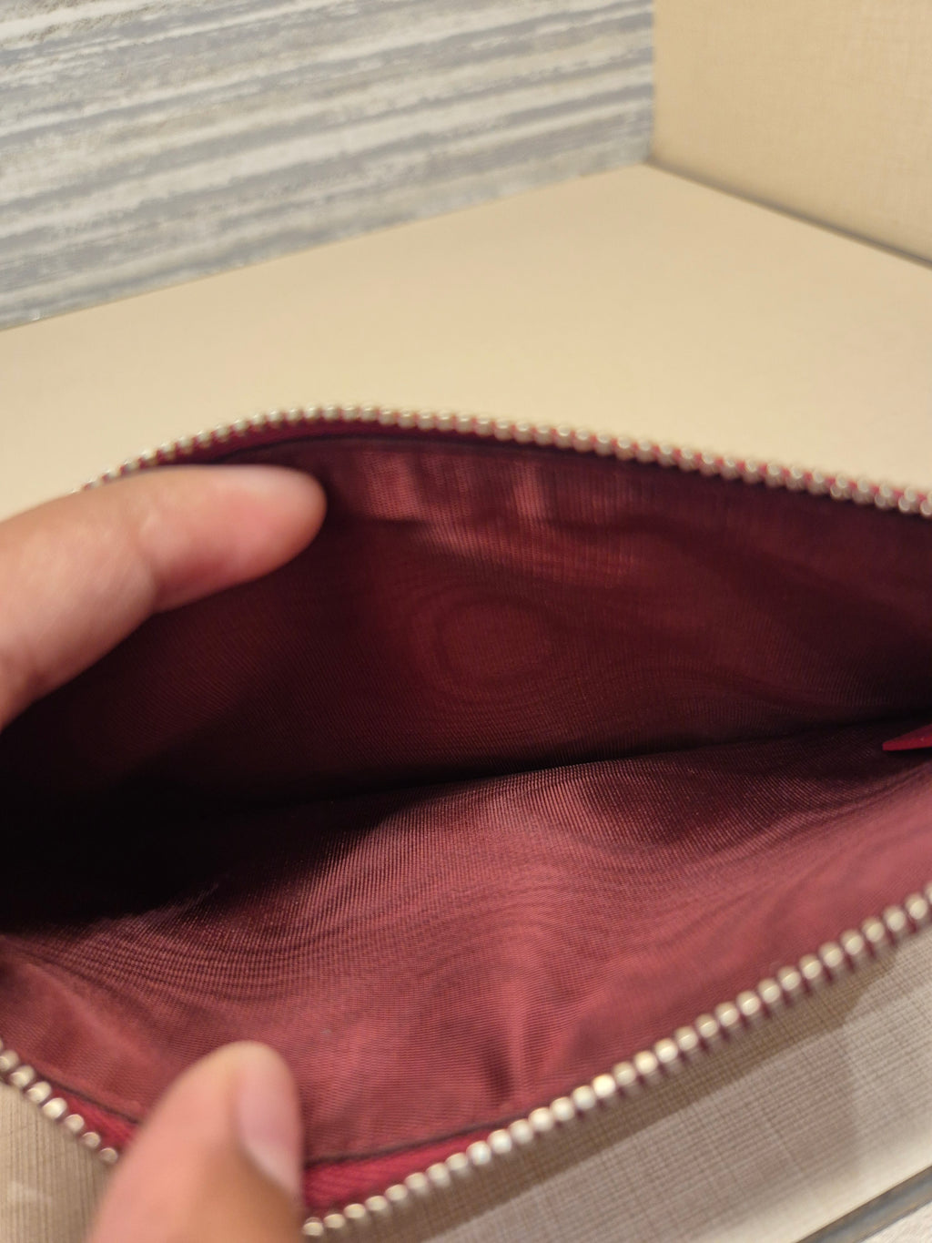 Dior Cannage Woc Red Patent