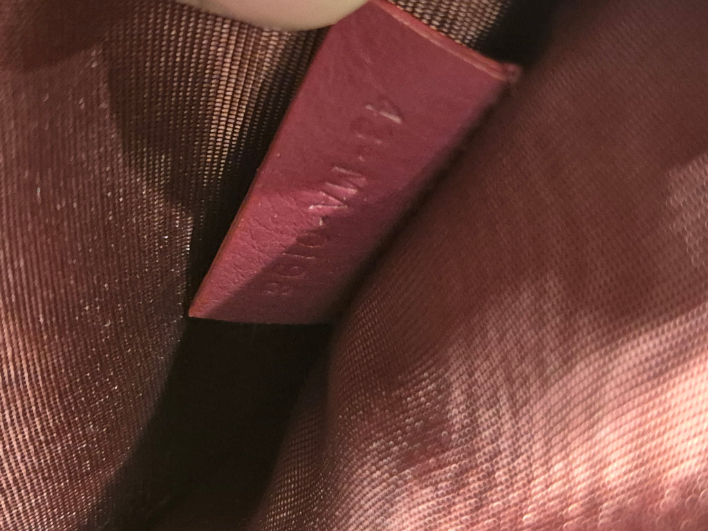Dior Cannage Woc Red Patent