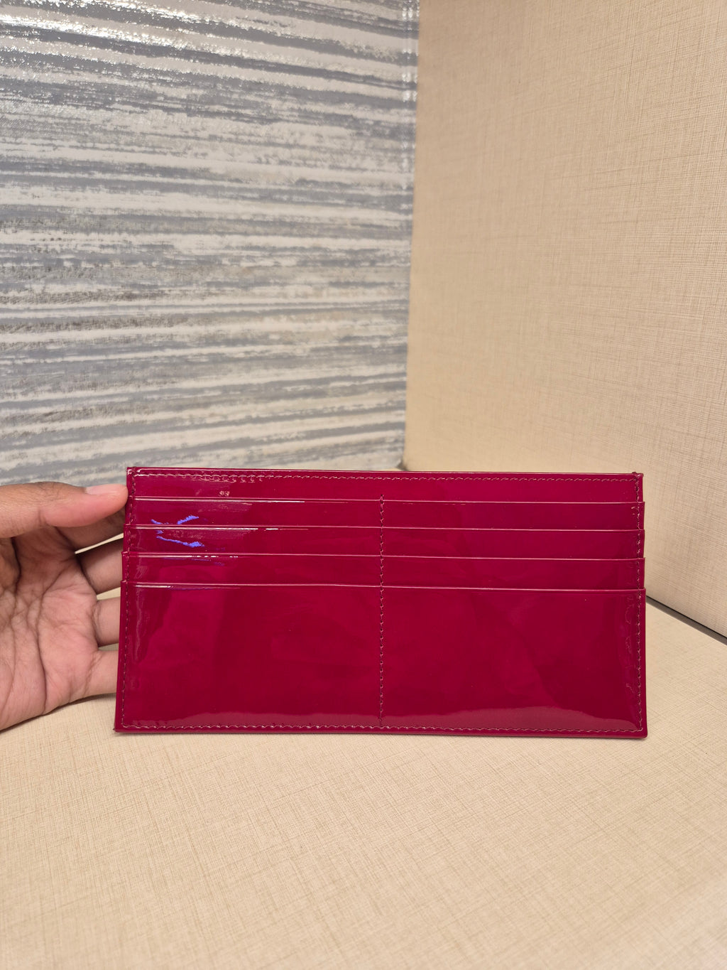 Dior Cannage Woc Red Patent