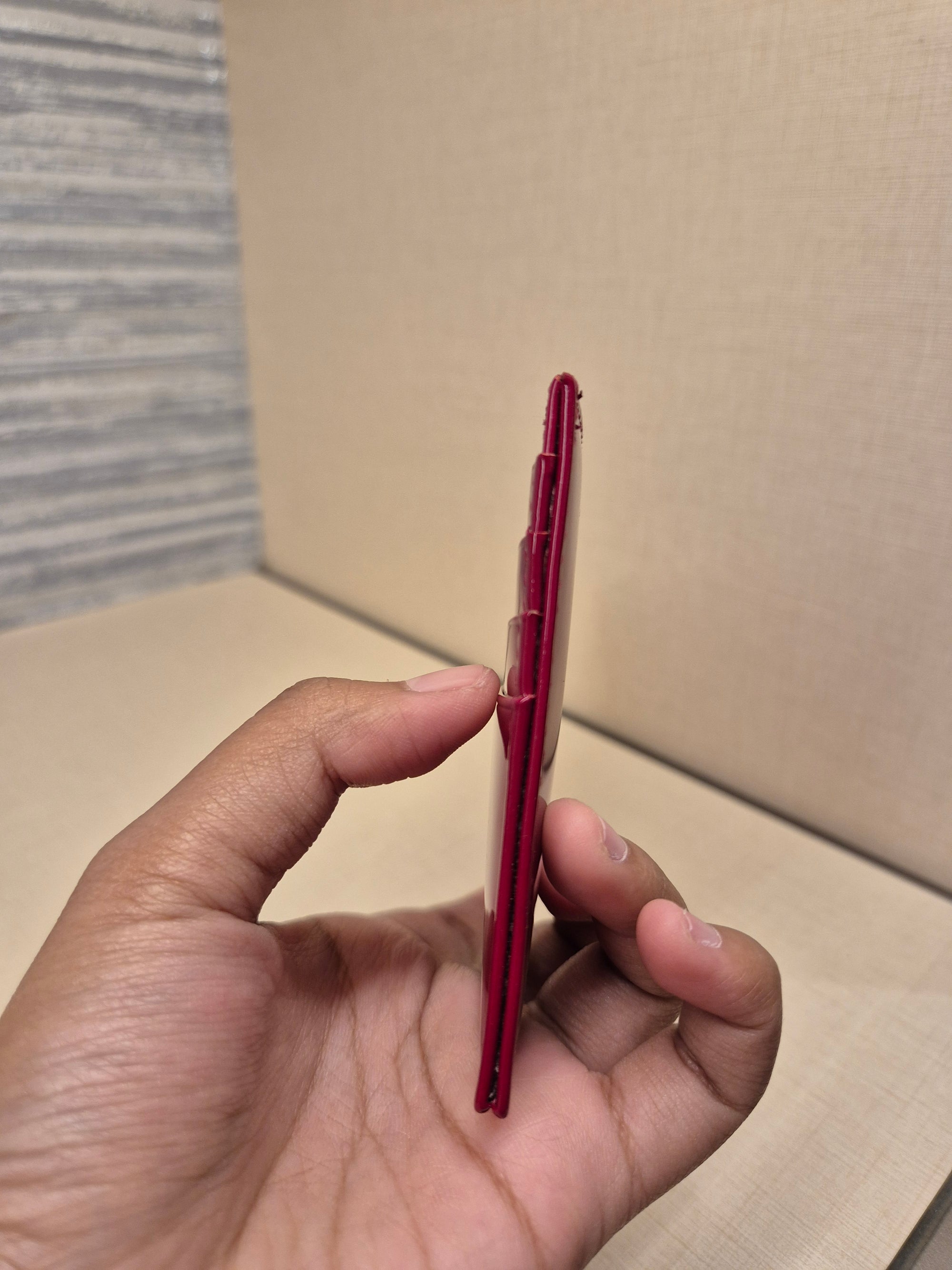 Dior Cannage Woc Red Patent