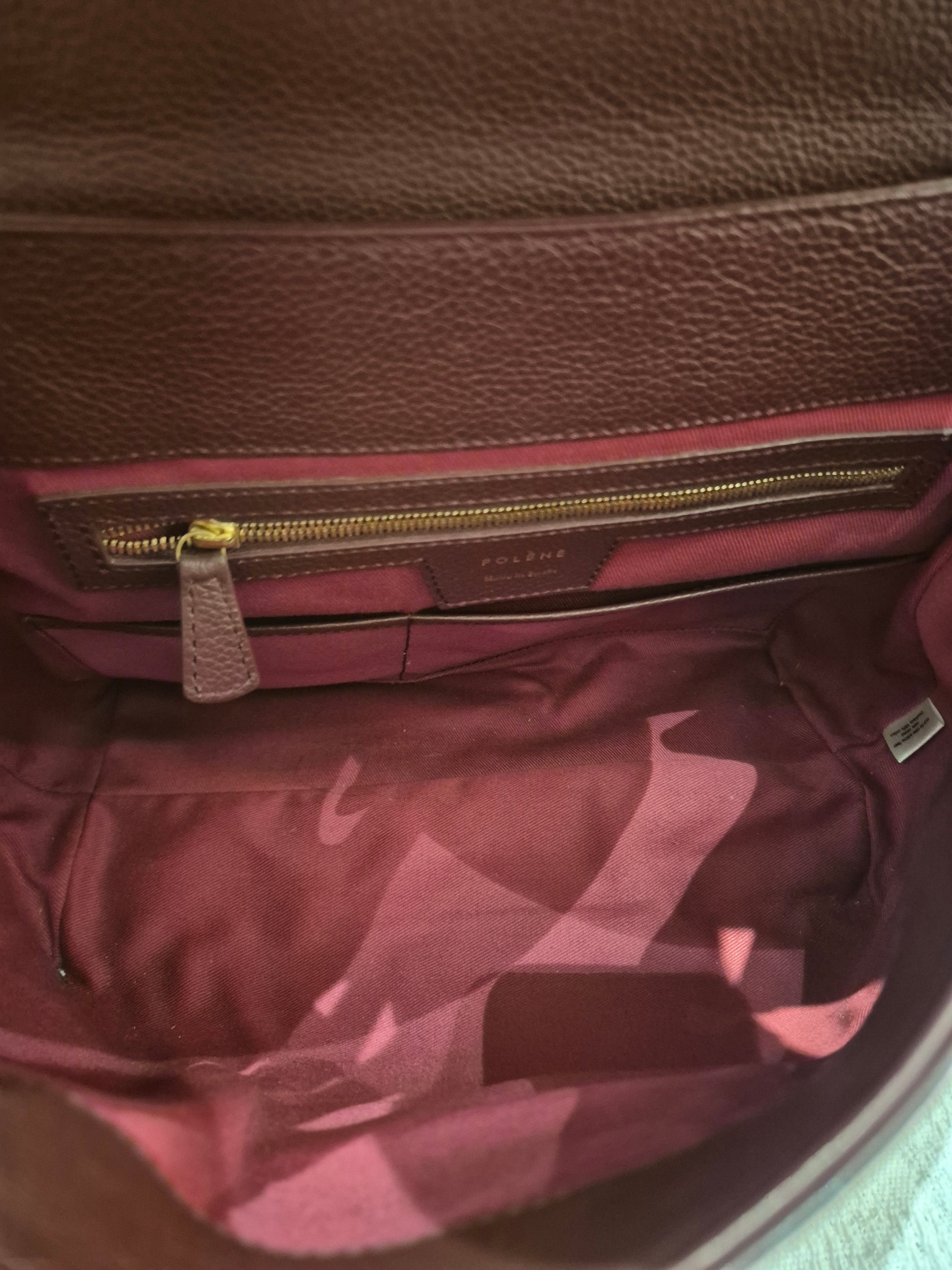 Polene Numero Un Medium Burgundy