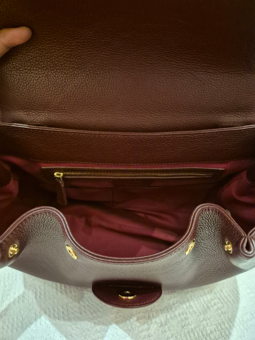 Polene Numero Un Medium Burgundy