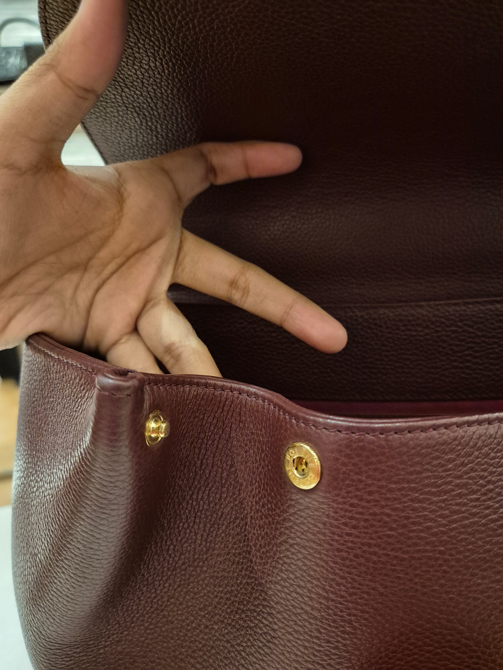 Polene Numero Un Medium Burgundy