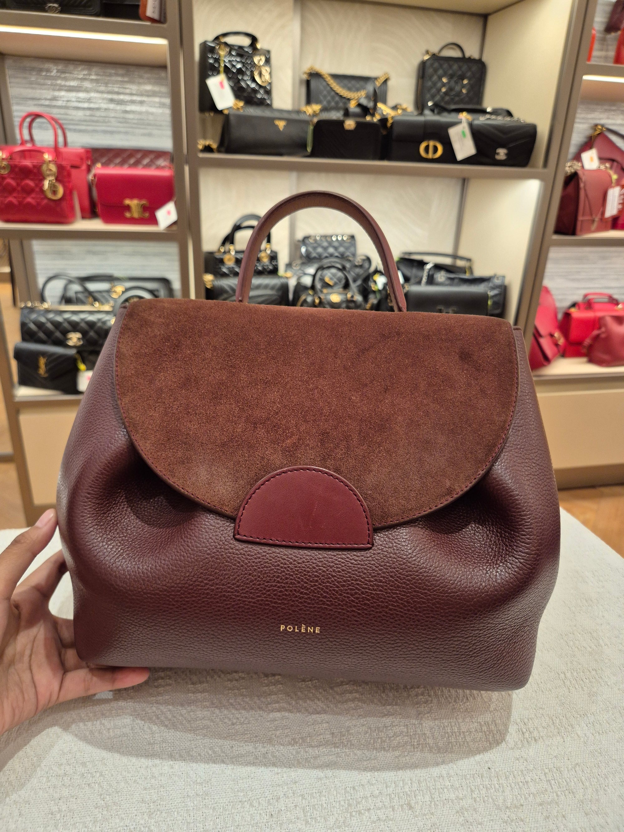 Polene Numero Un Medium Burgundy