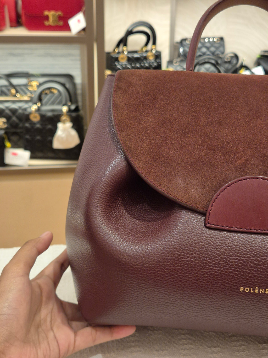 Polene Numero Un Medium Burgundy