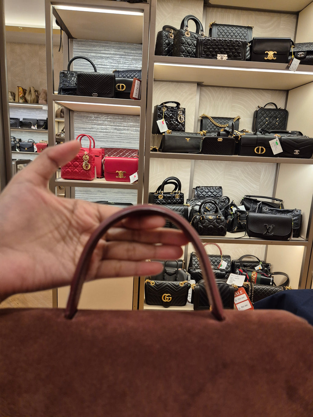 Polene Numero Un Medium Burgundy