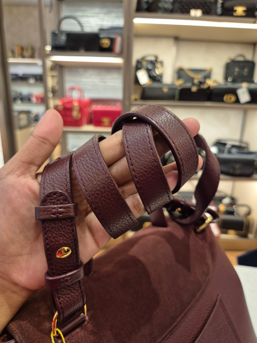 Polene Numero Un Medium Burgundy