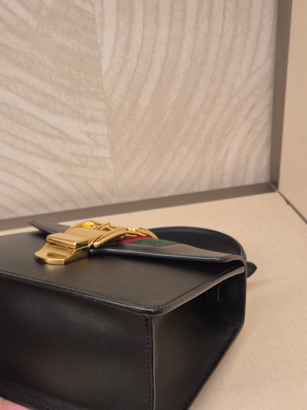 Gucci Sylvie Mini Tophand Black