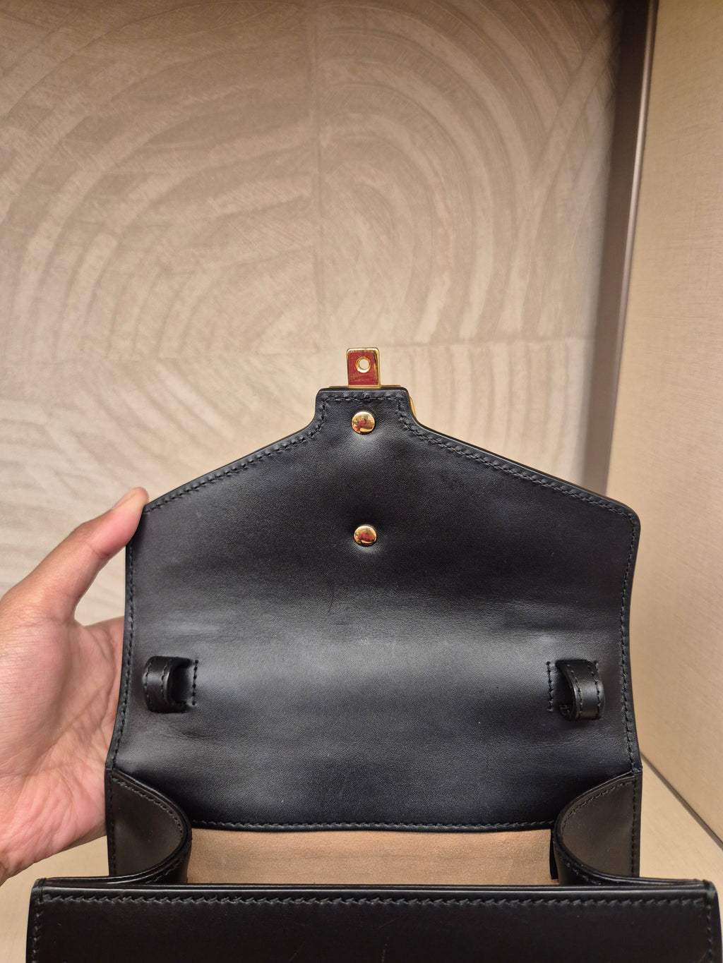 Gucci Sylvie Mini Tophand Black