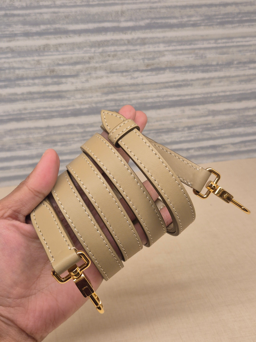 Burberry Mini Horseferry Canvas Beige