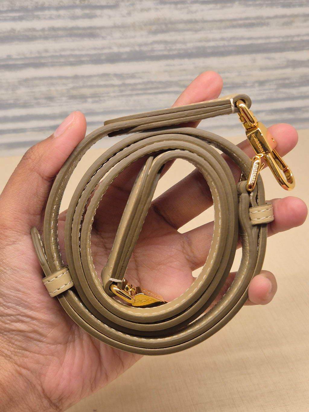 Burberry Mini Horseferry Canvas Beige