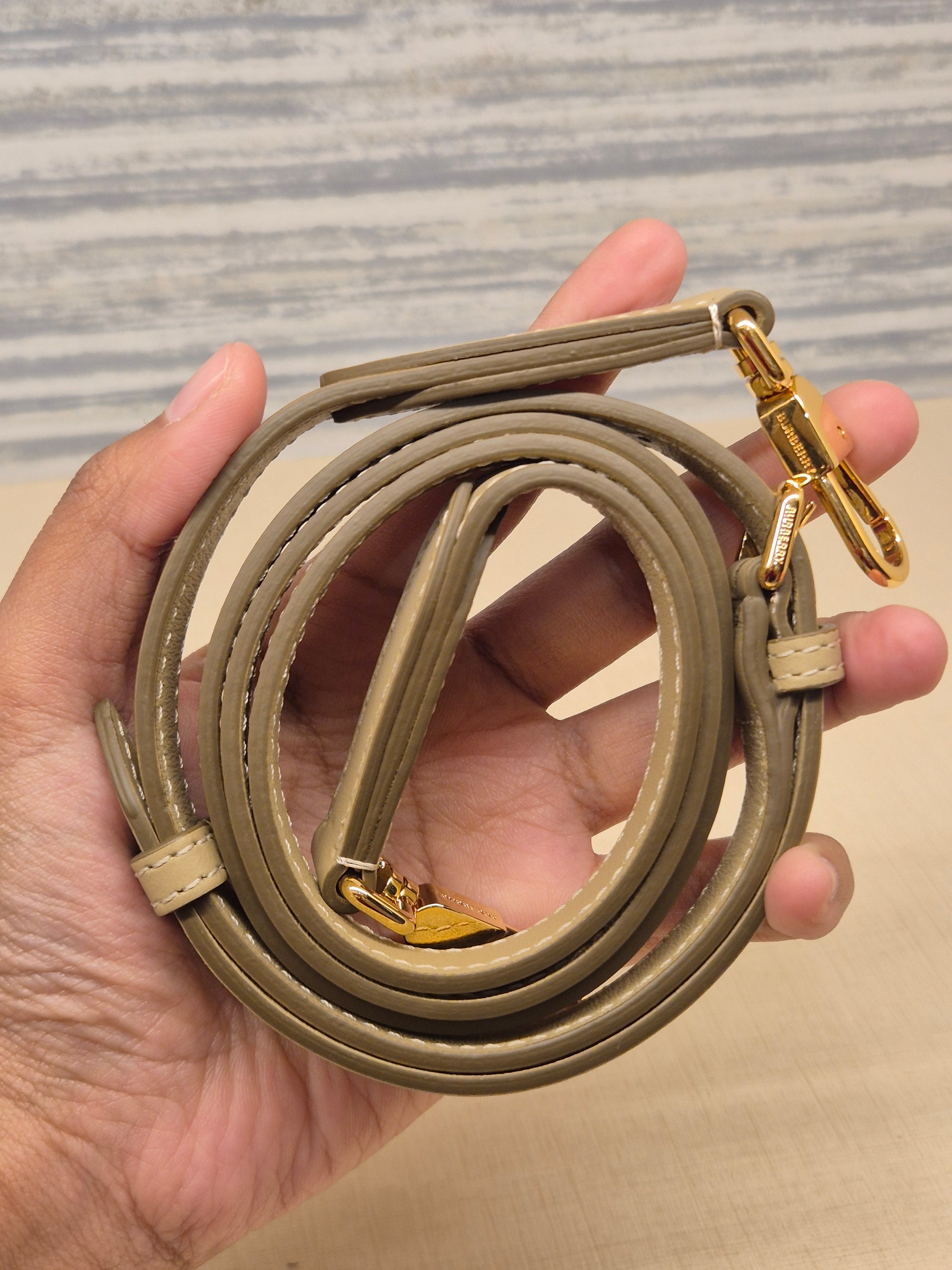Burberry Mini Horseferry Canvas Beige