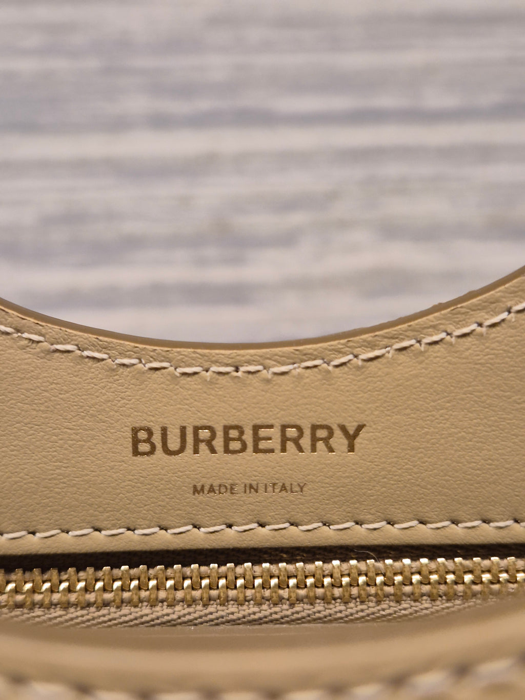 Burberry Mini Horseferry Canvas Beige