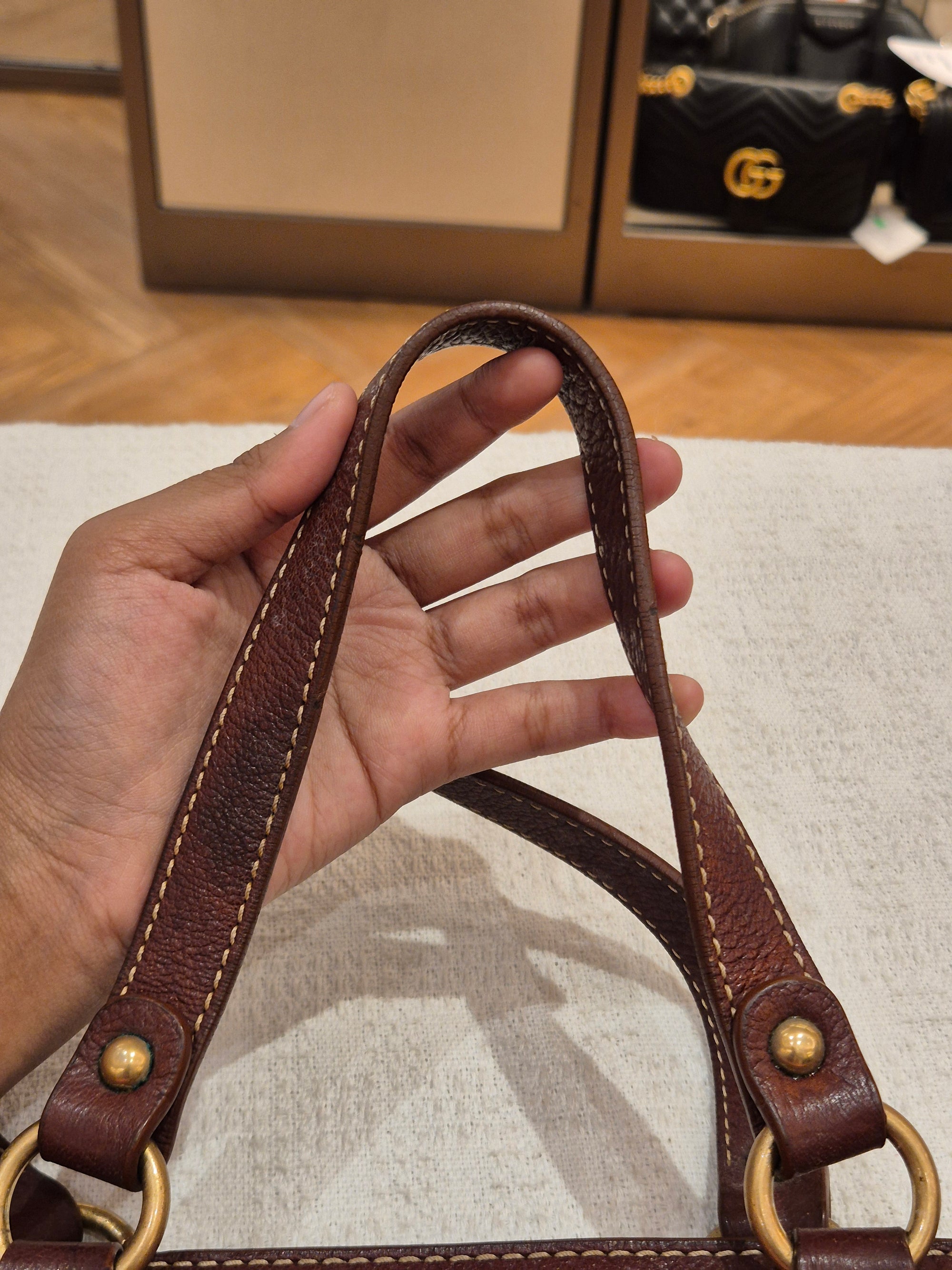 Celine Macadam Canvas Hobo Pink