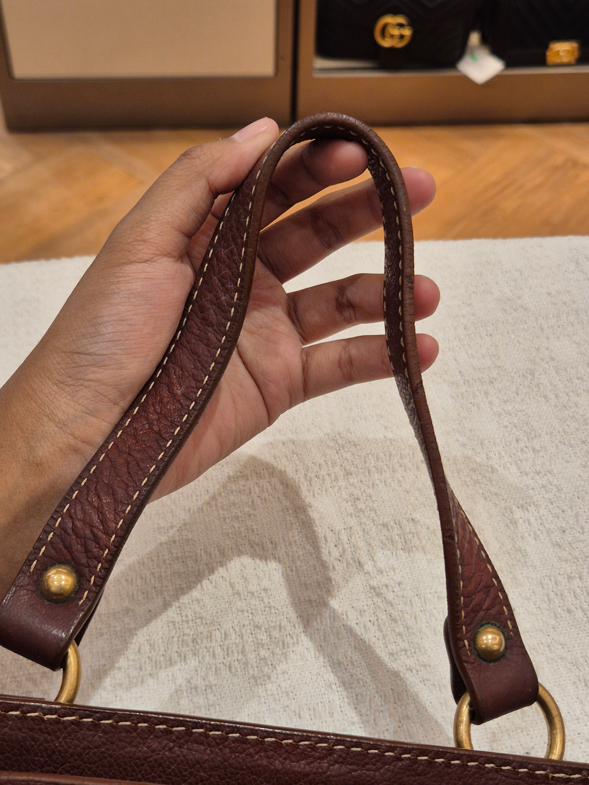 Celine Macadam Canvas Hobo Pink