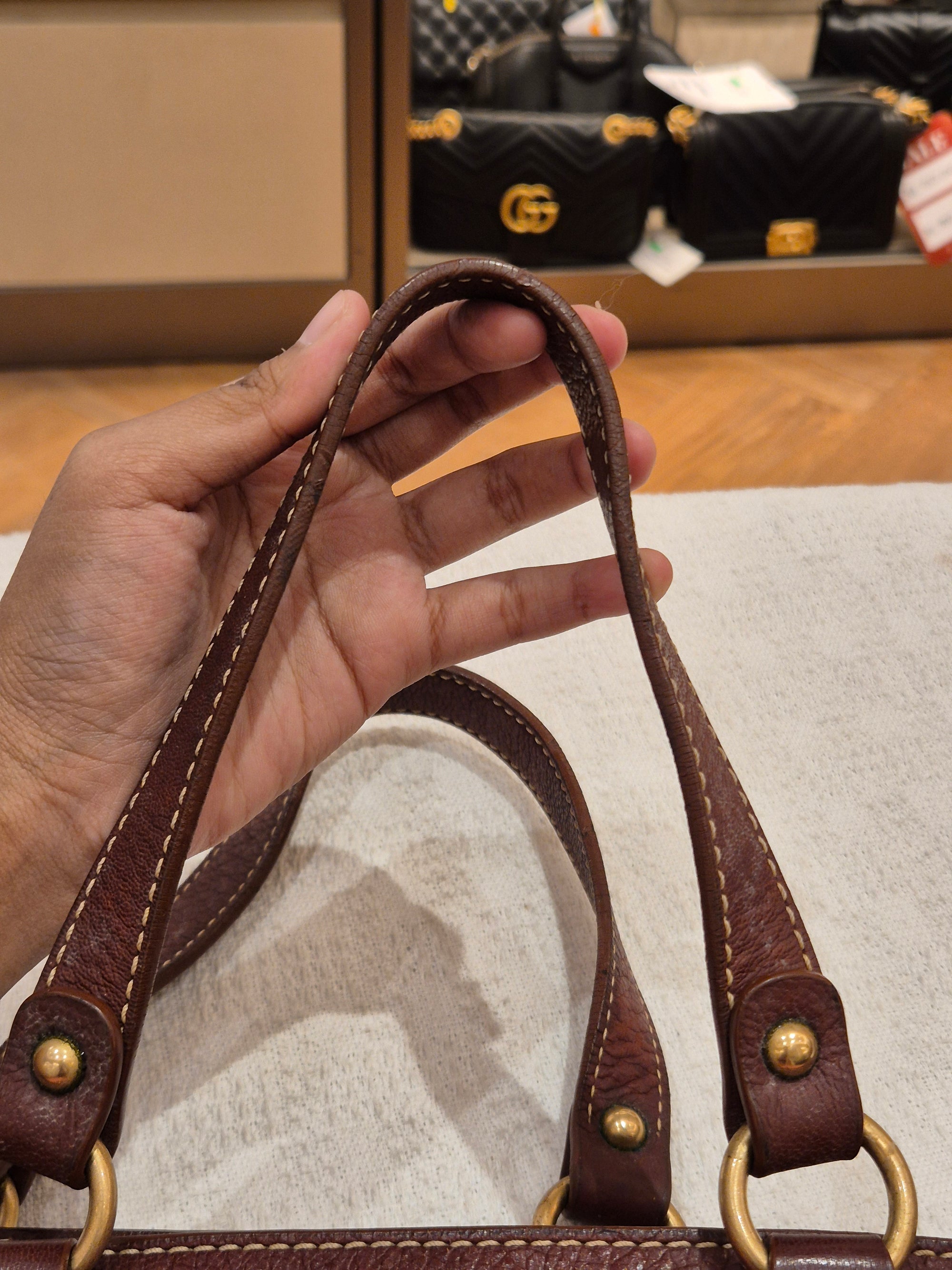 Celine Macadam Canvas Hobo Pink