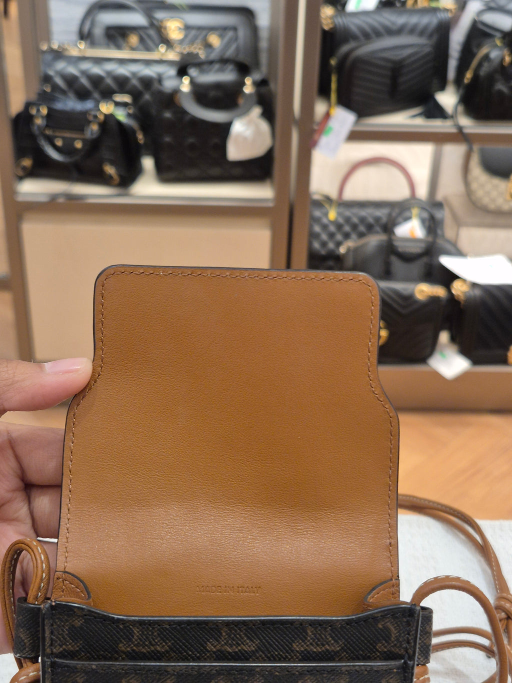 Celine Triomphe Phone Holder