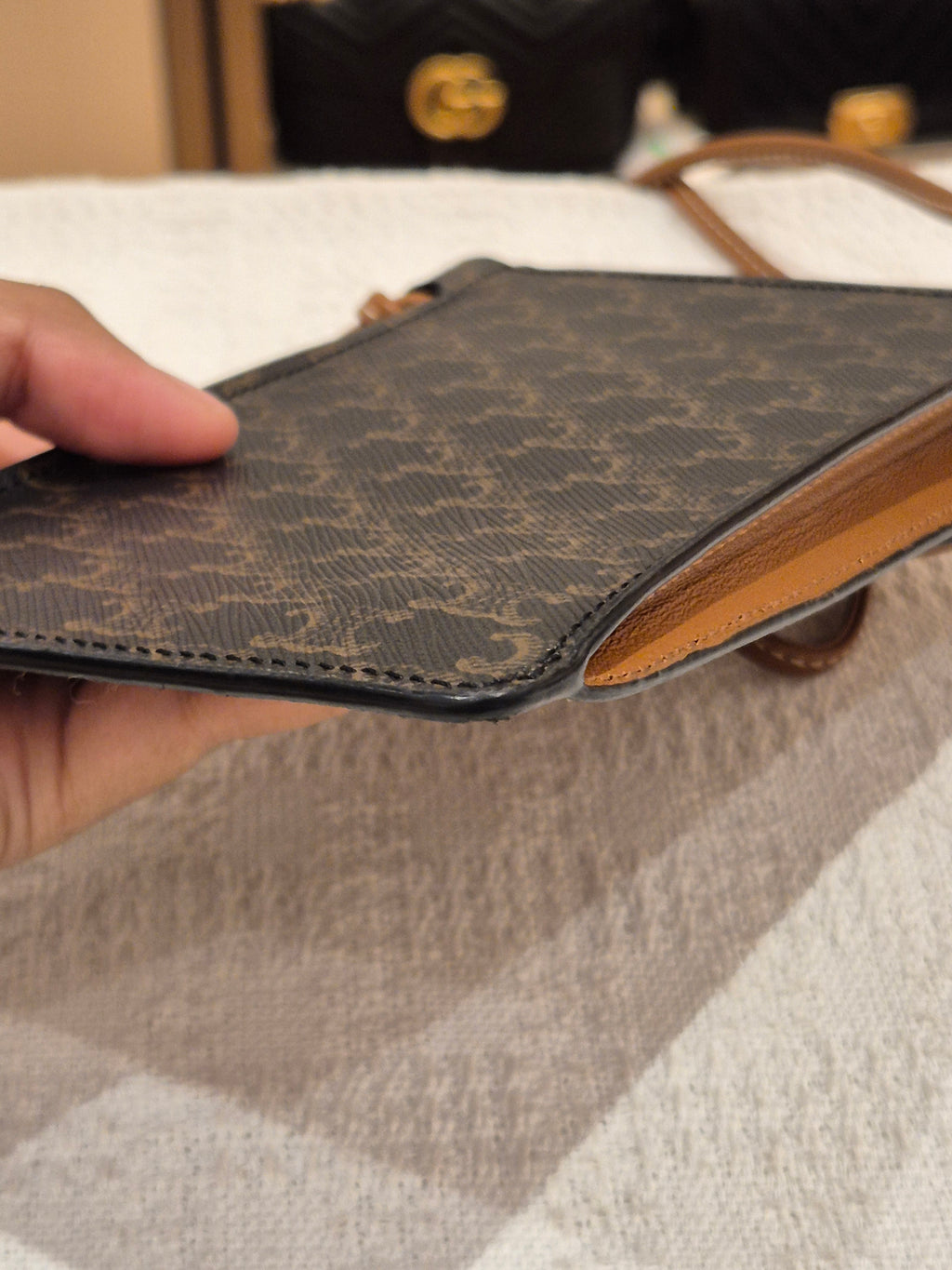 Celine Triomphe Phone Holder