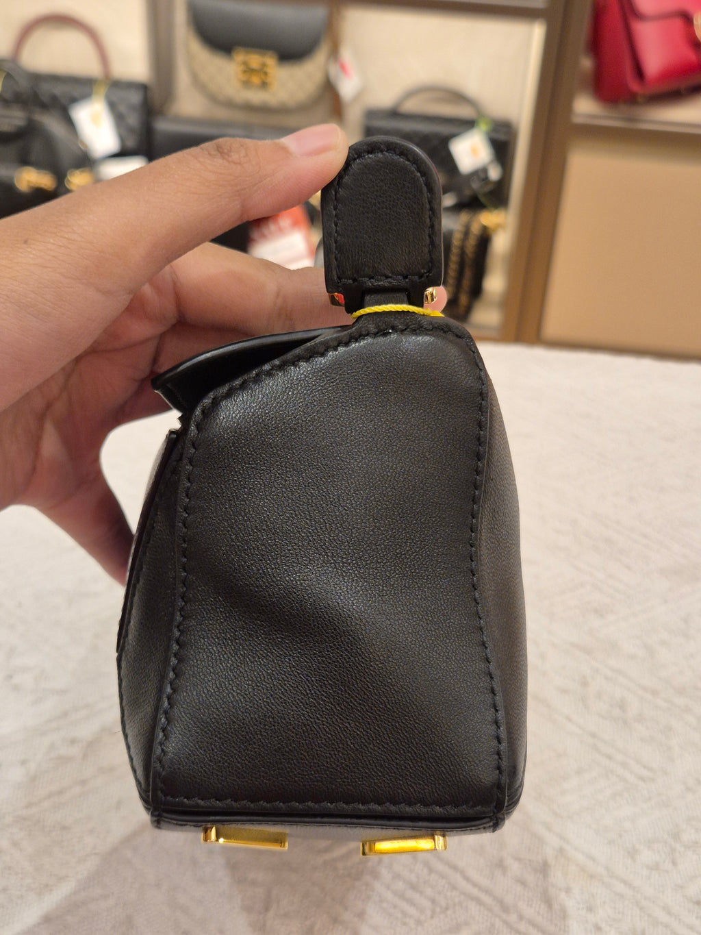 Loewe Mini Puzzle Featherlight Black